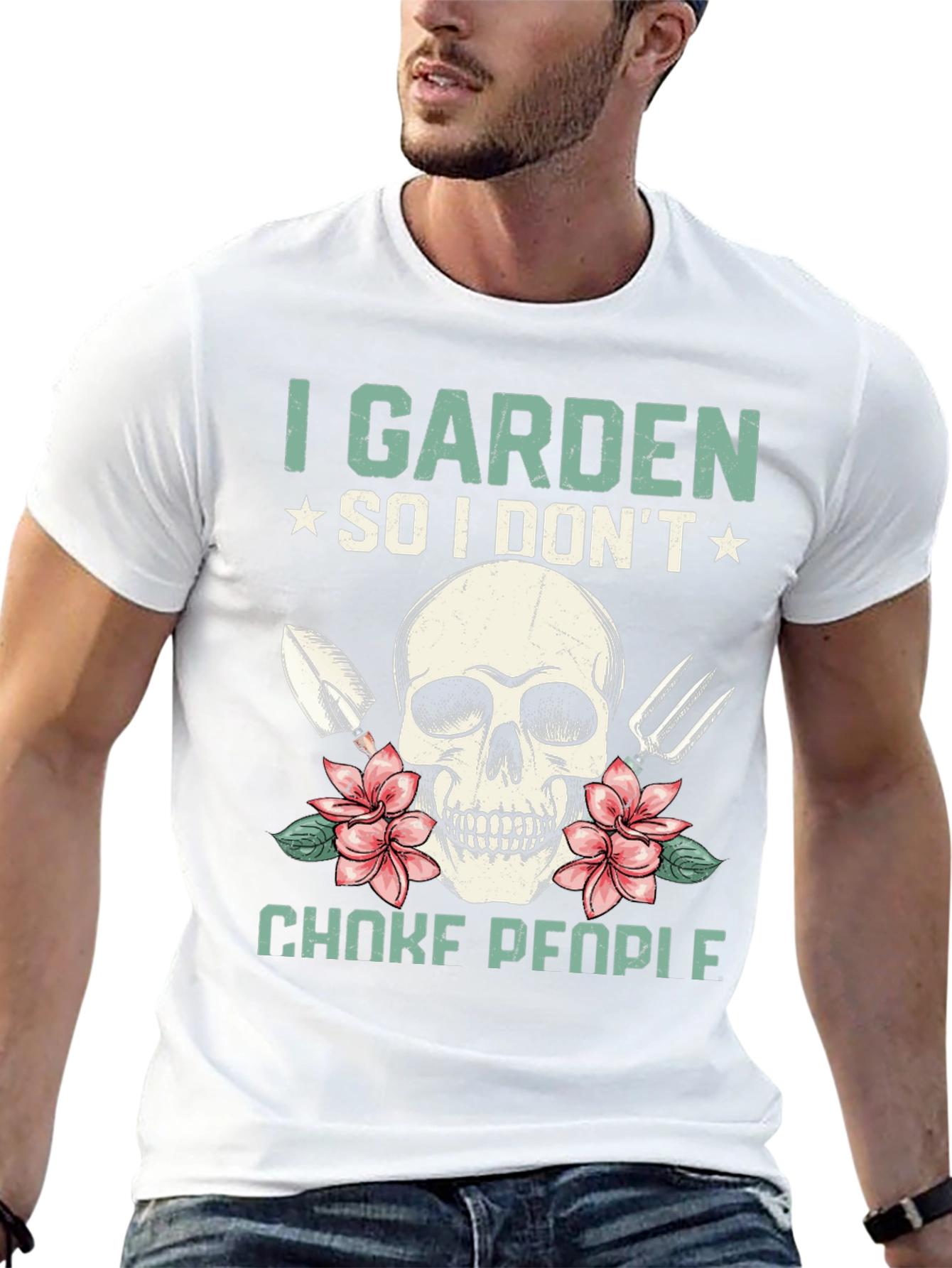 I Garden So I Dont Choke People T-Shirt