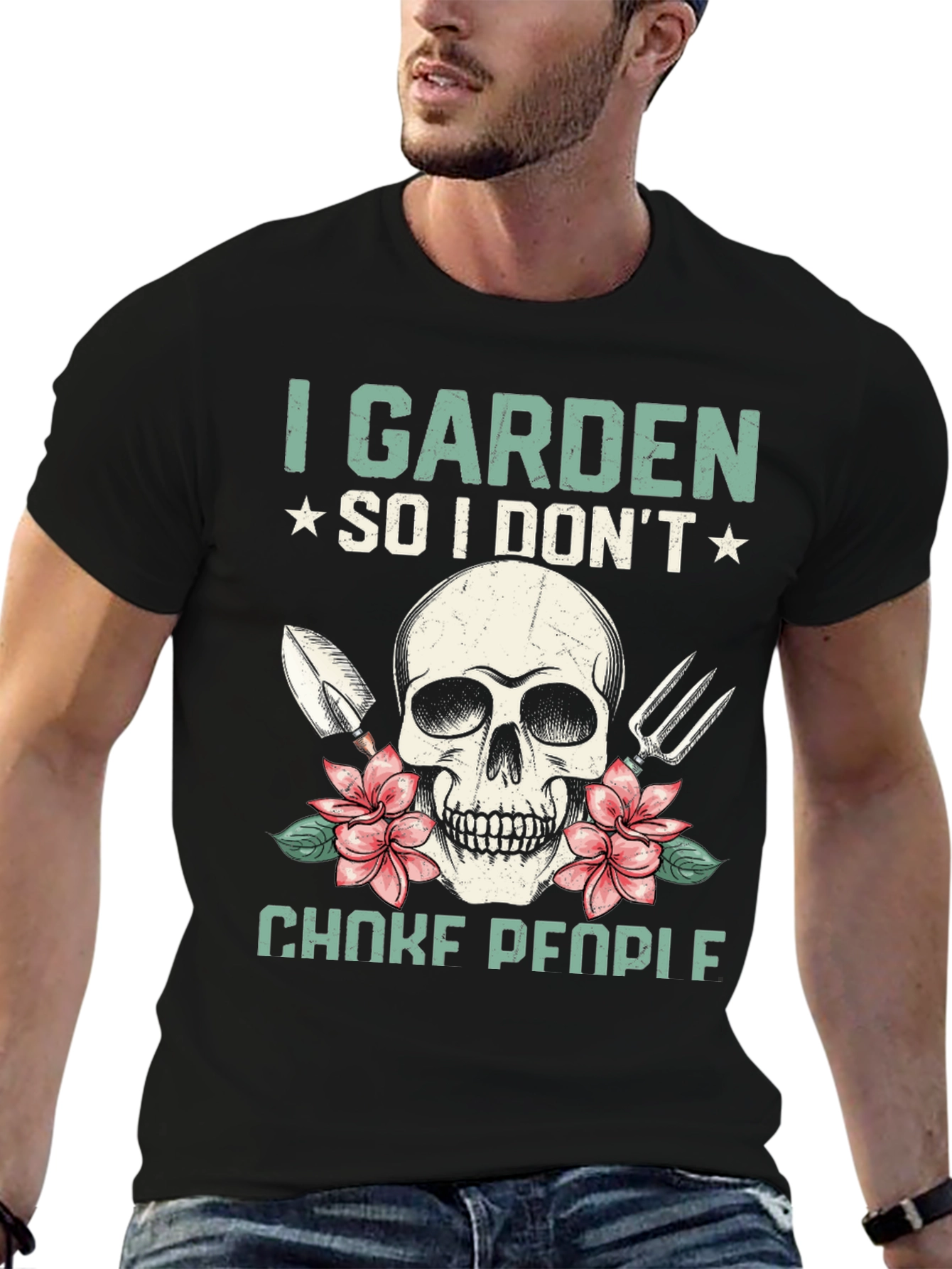I Garden So I Dont Choke People T-Shirt