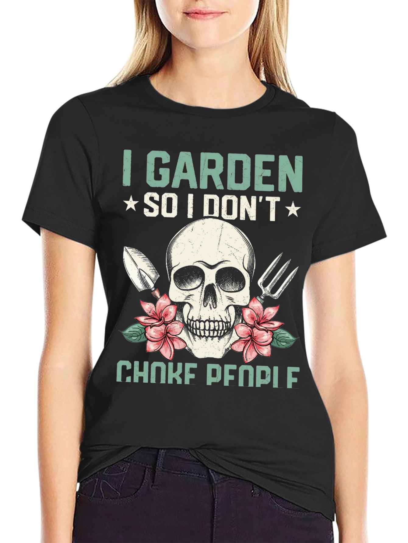 I Garden So I Dont Choke People T-Shirt