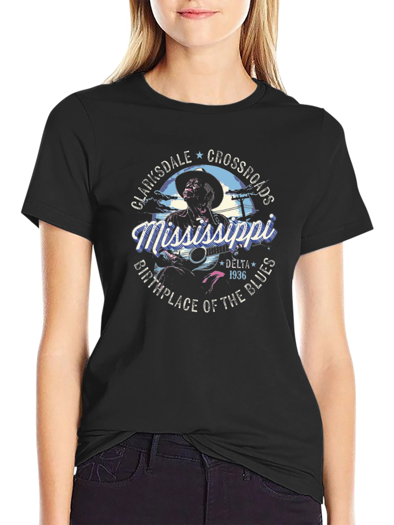 Clarksdale Mississippi Delta Blues T-Shirt