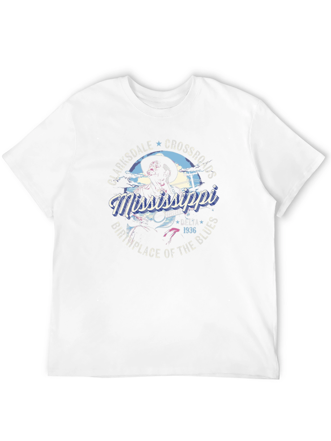 Clarksdale Mississippi Delta Blues T-Shirt