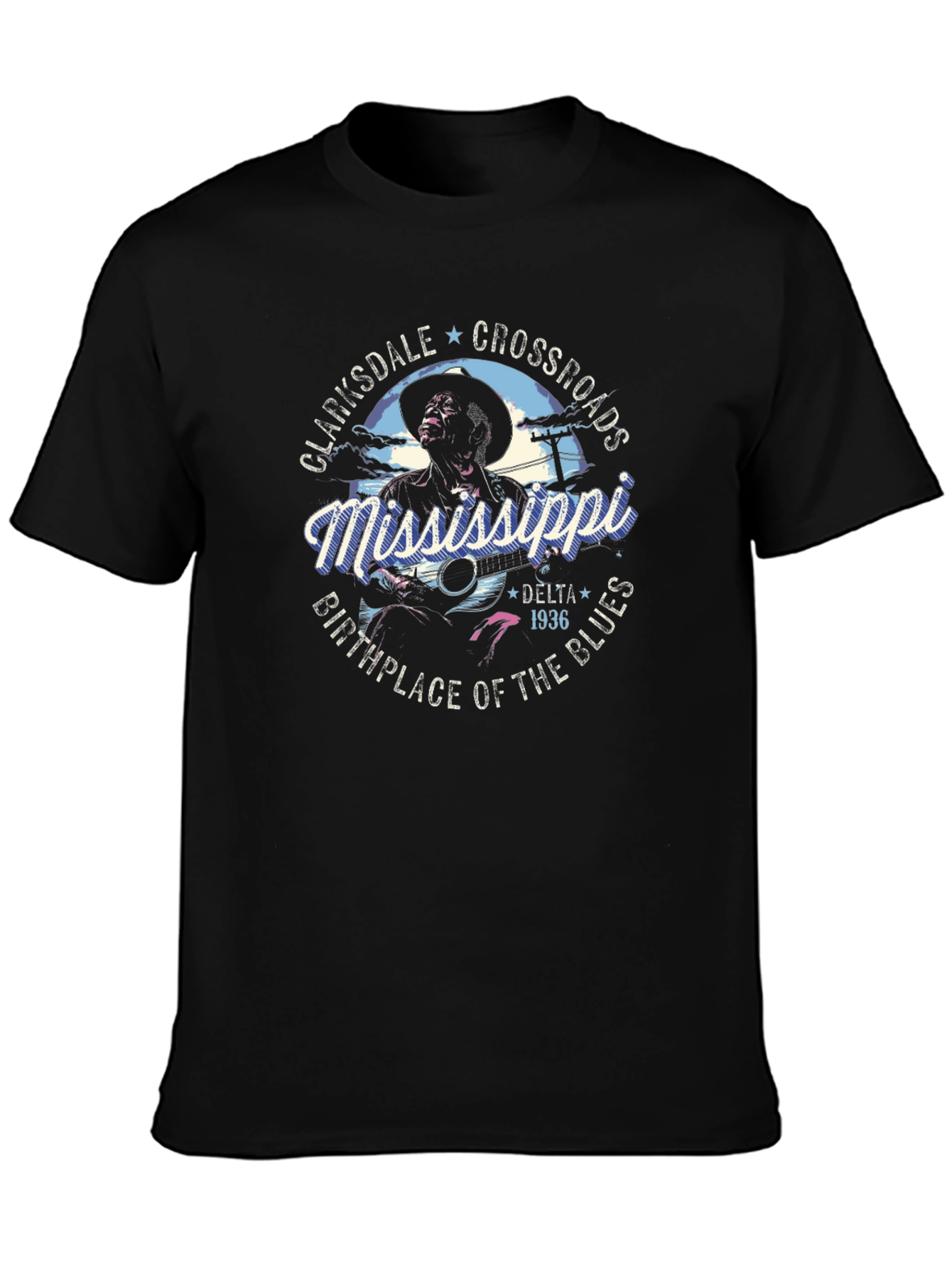 Clarksdale Mississippi Delta Blues T-Shirt