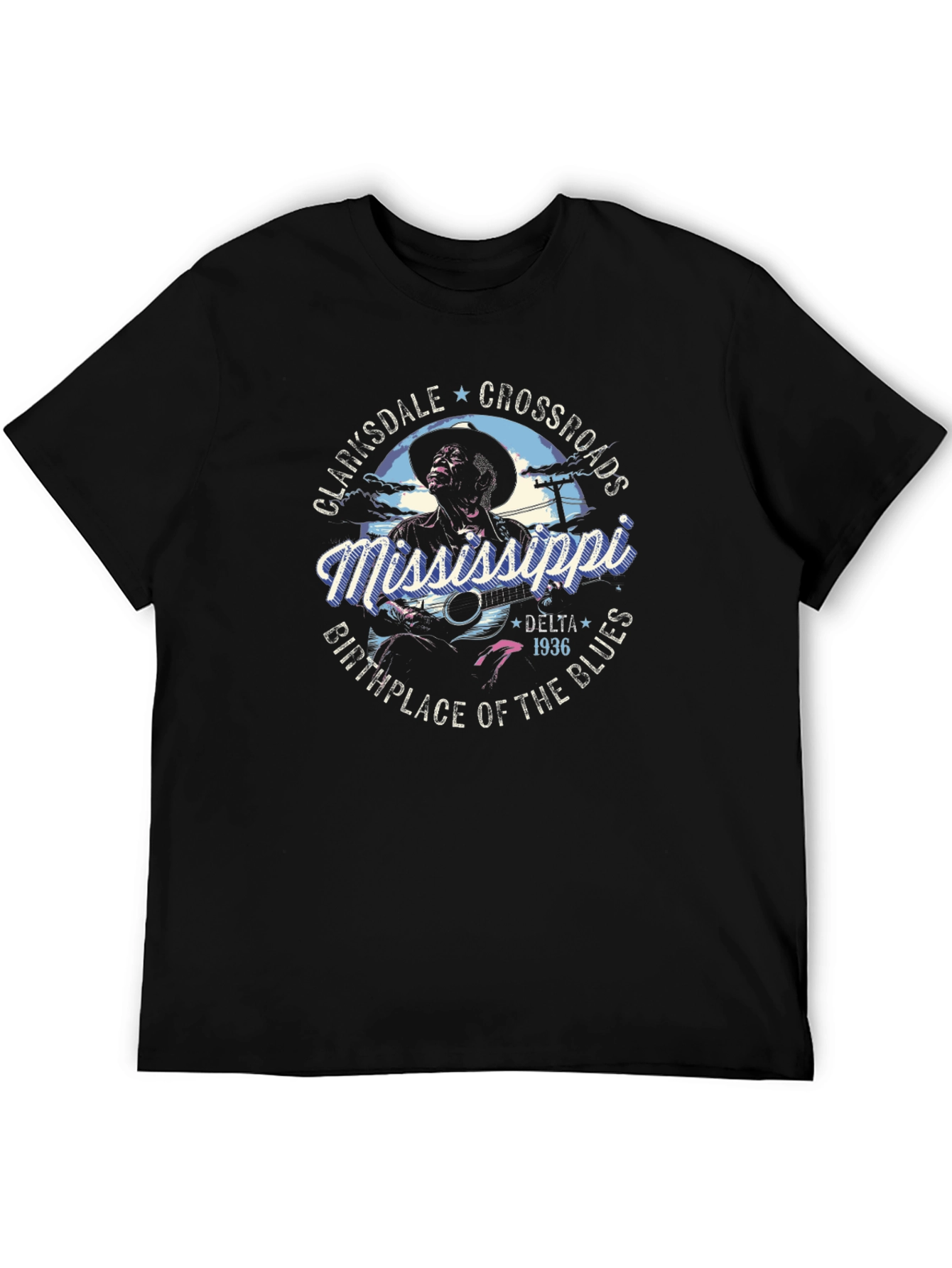 Clarksdale Mississippi Delta Blues T-Shirt