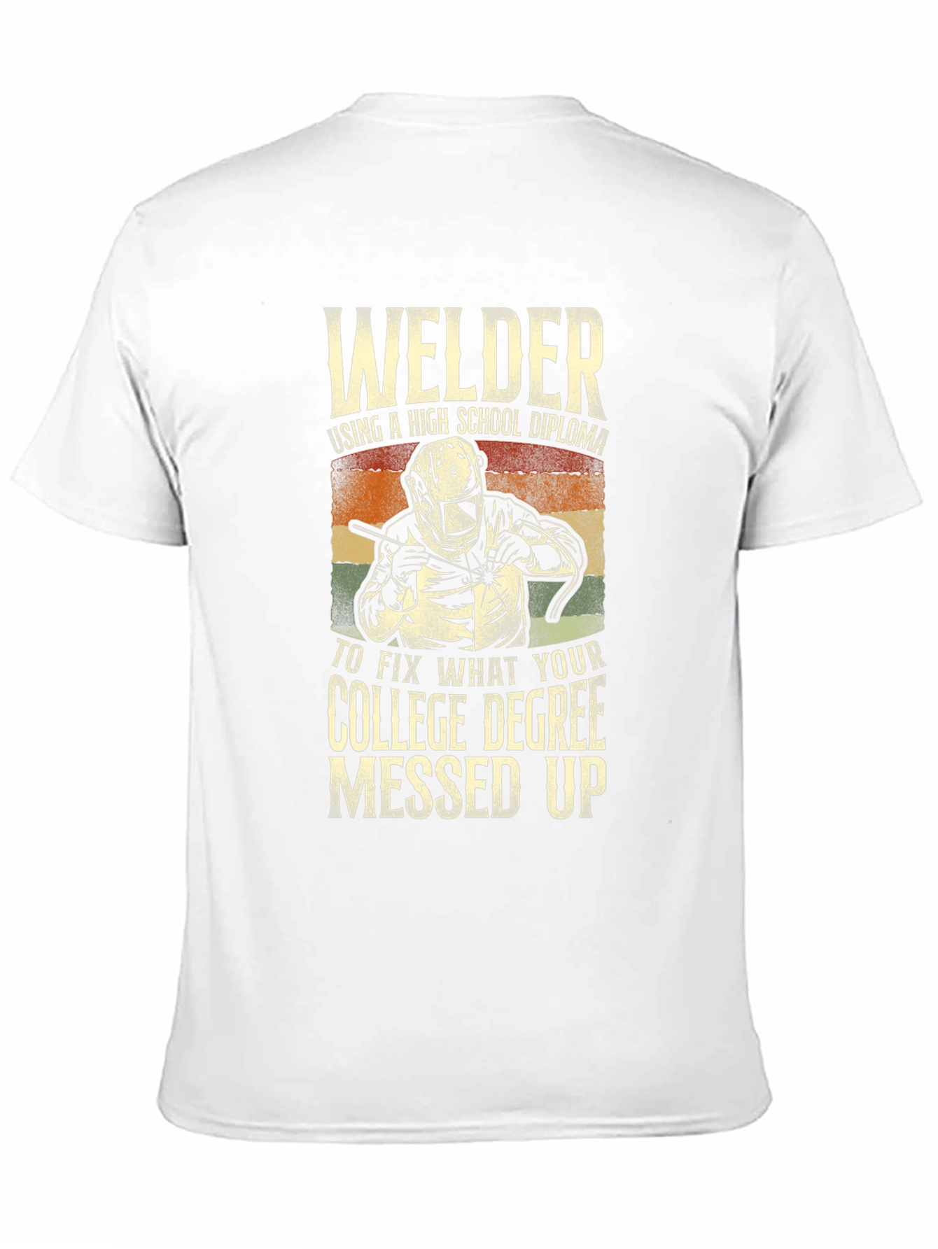 Welder High School Diploma T-Shirt