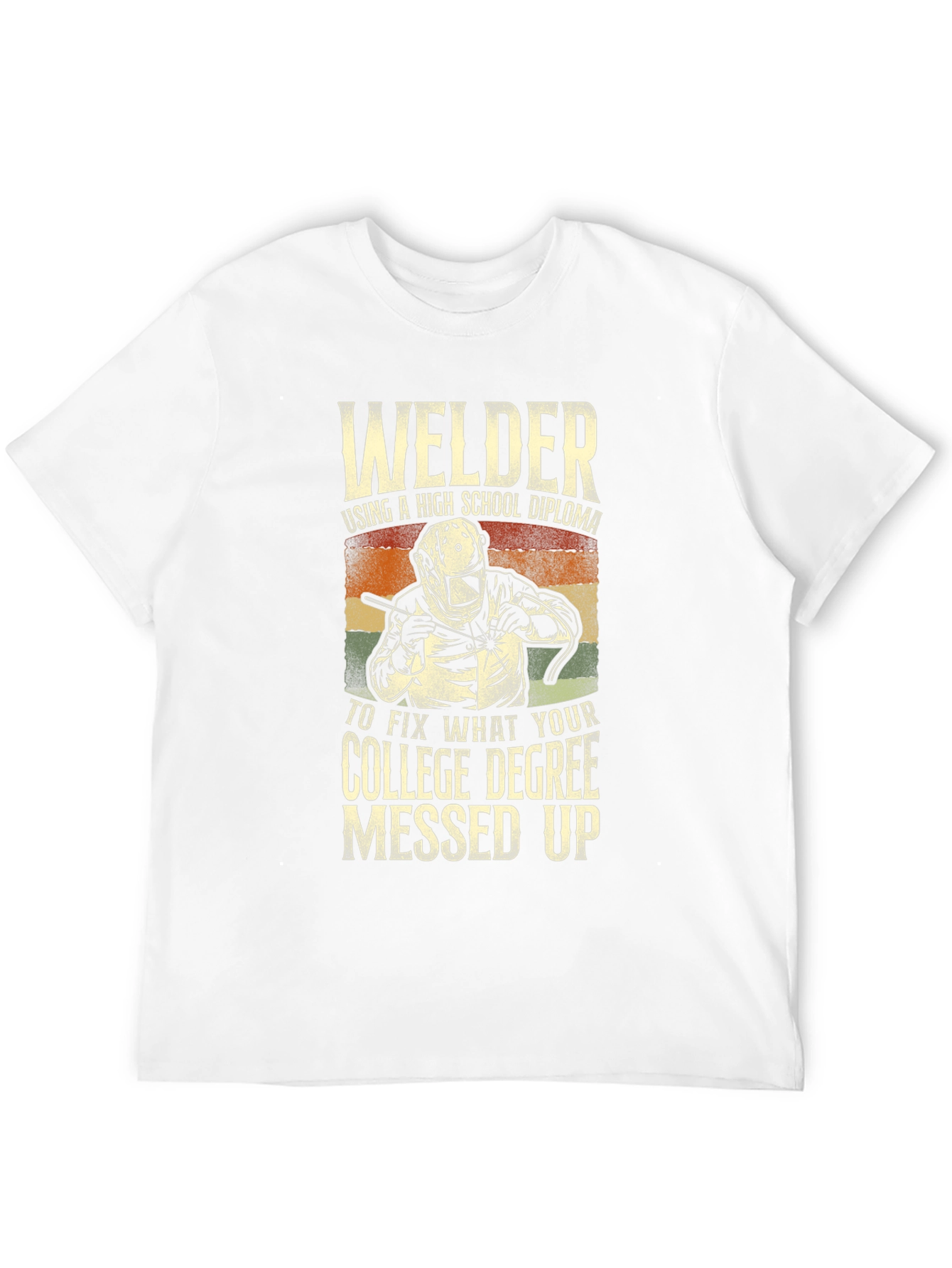 Welder High School Diploma T-Shirt