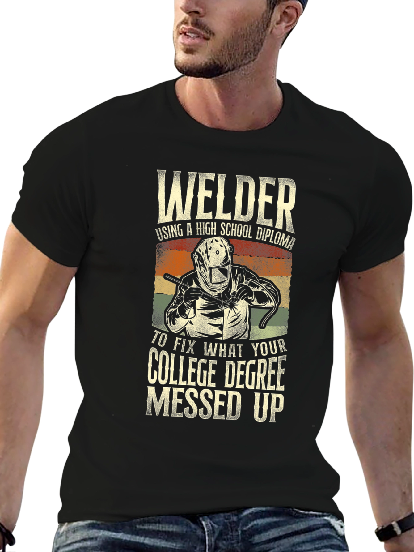 Welder High School Diploma T-Shirt