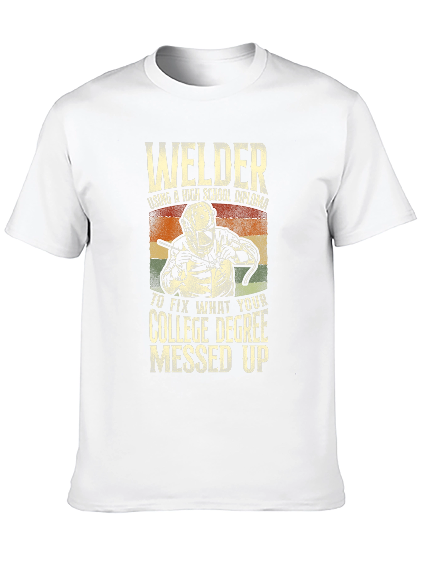 Welder High School Diploma T-Shirt