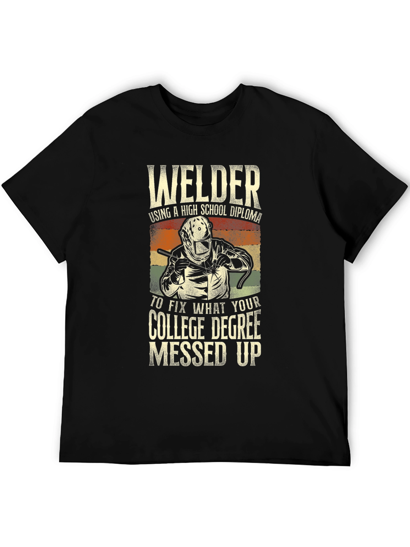 Welder High School Diploma T-Shirt