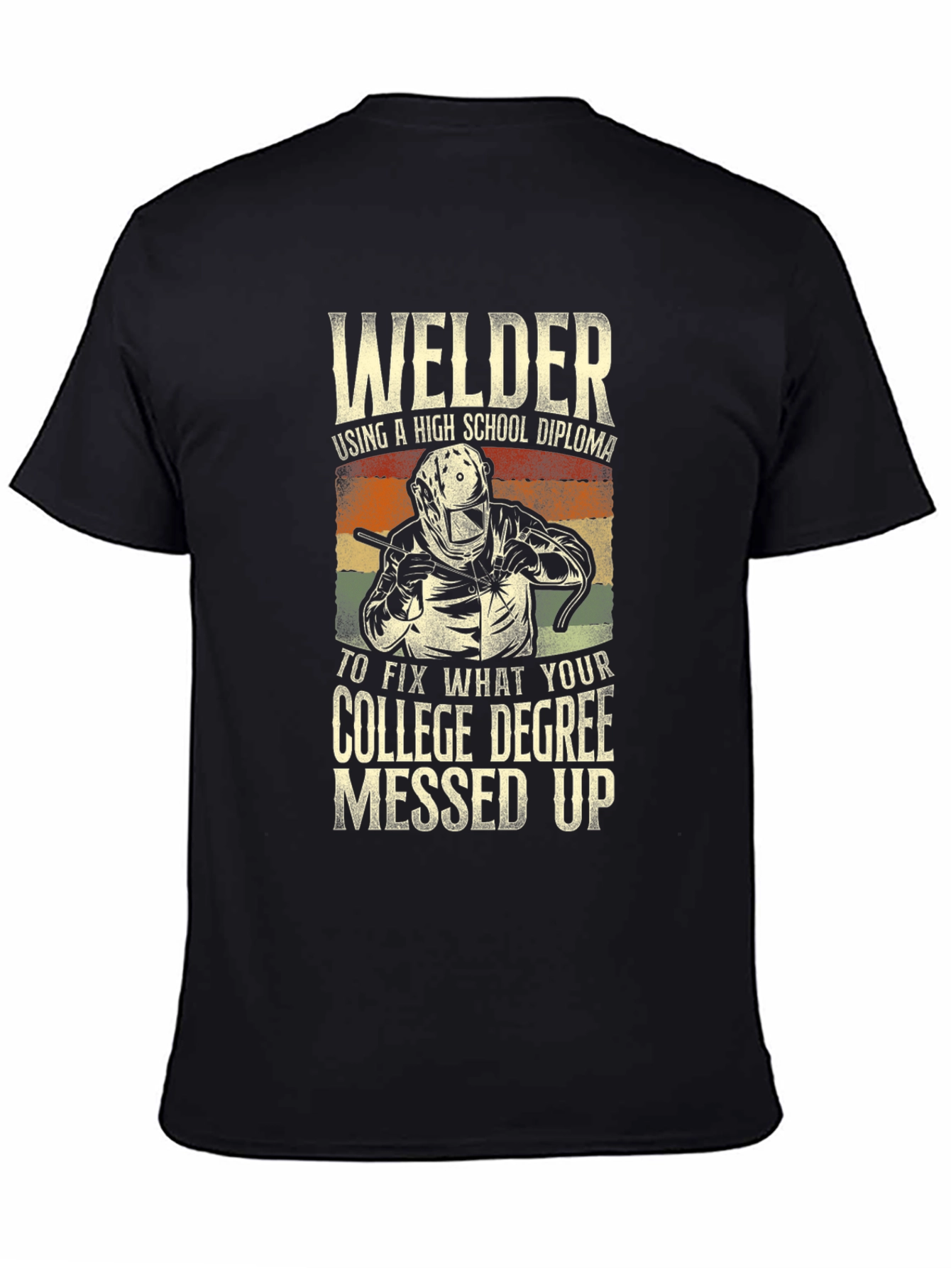 Welder High School Diploma T-Shirt