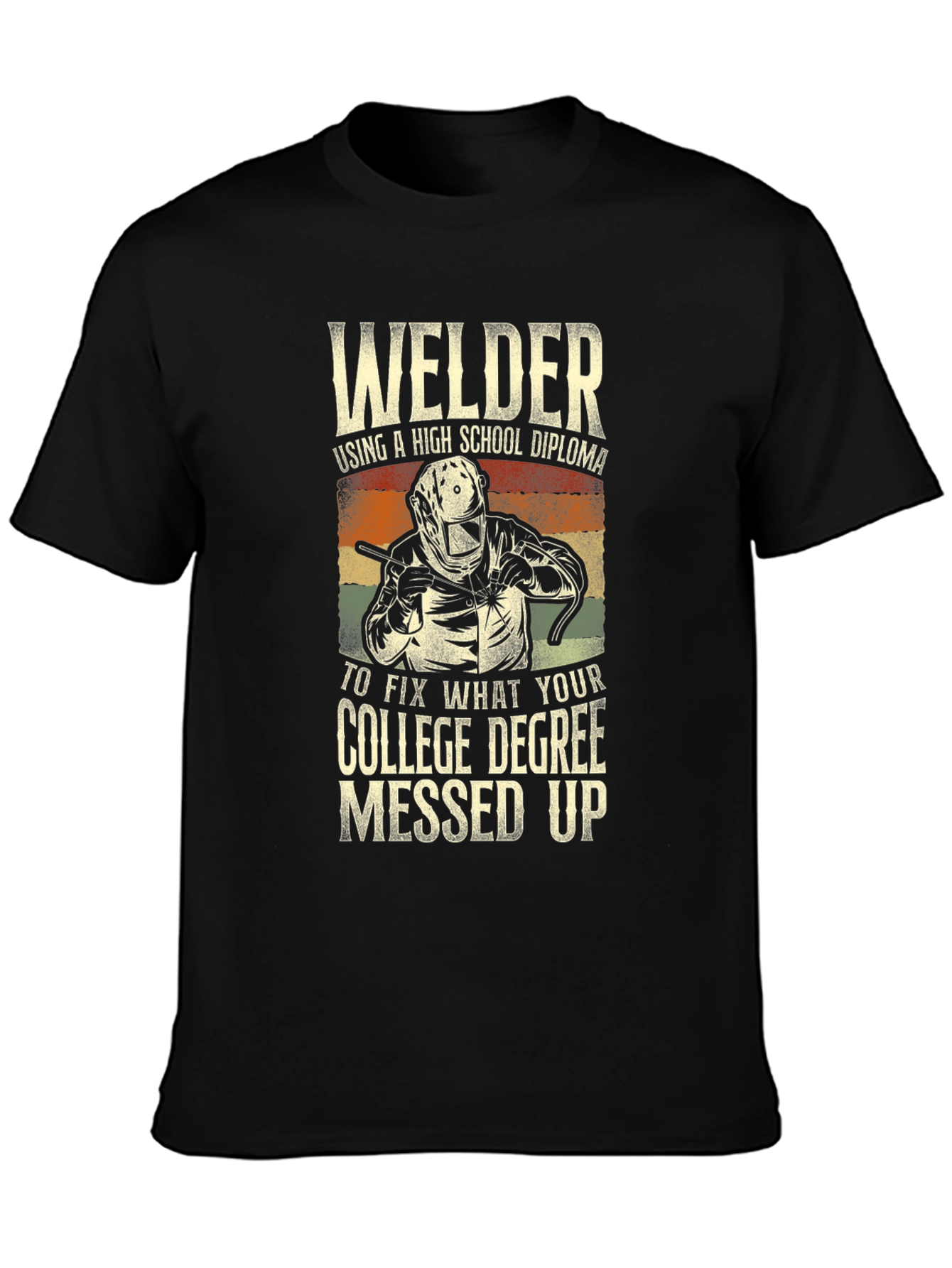 Welder High School Diploma T-Shirt