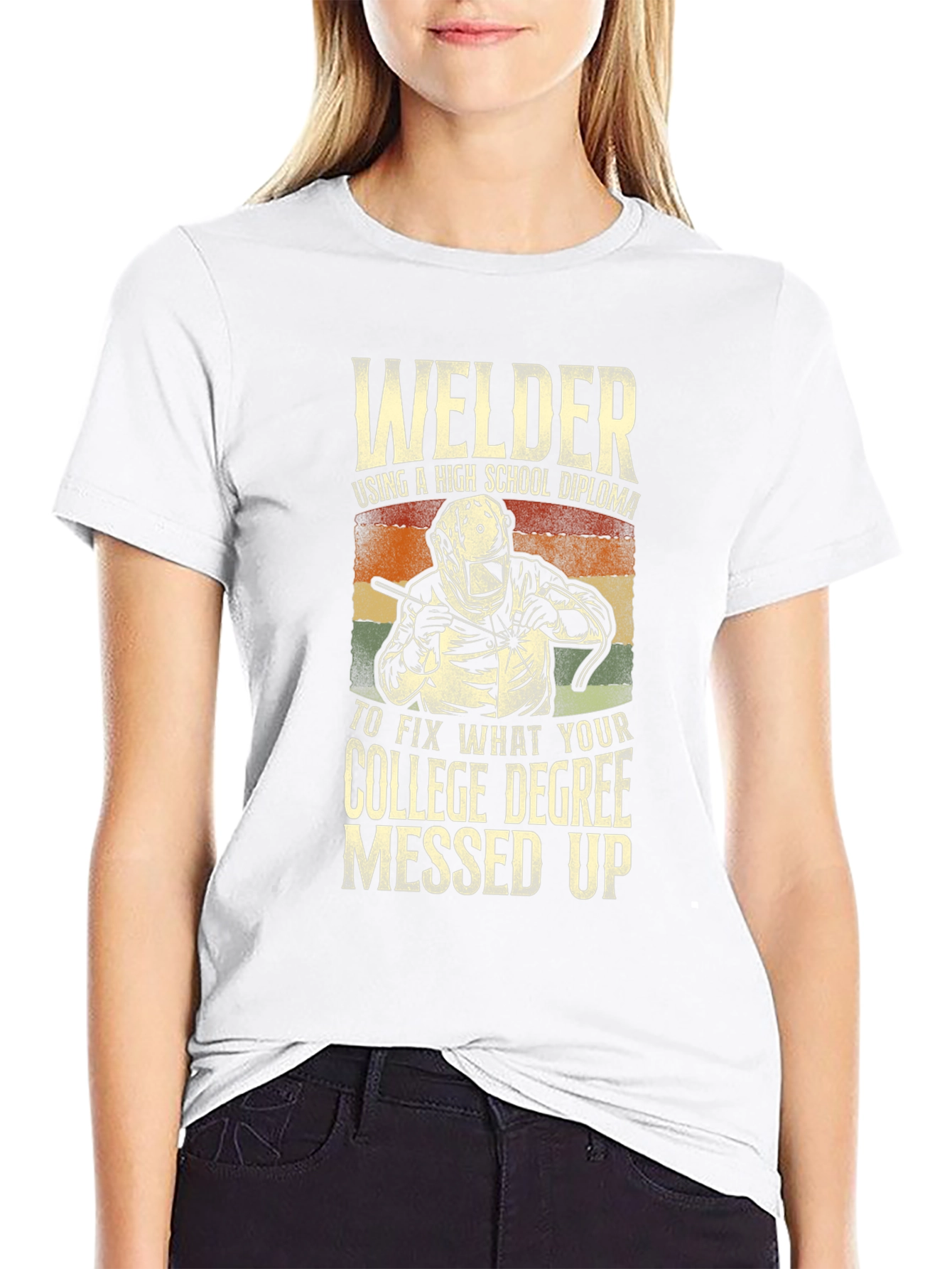 Welder High School Diploma T-Shirt