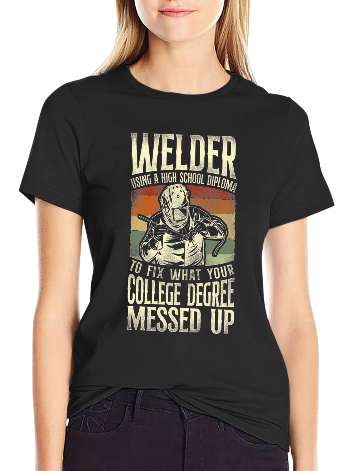 Welder High School Diploma T-Shirt