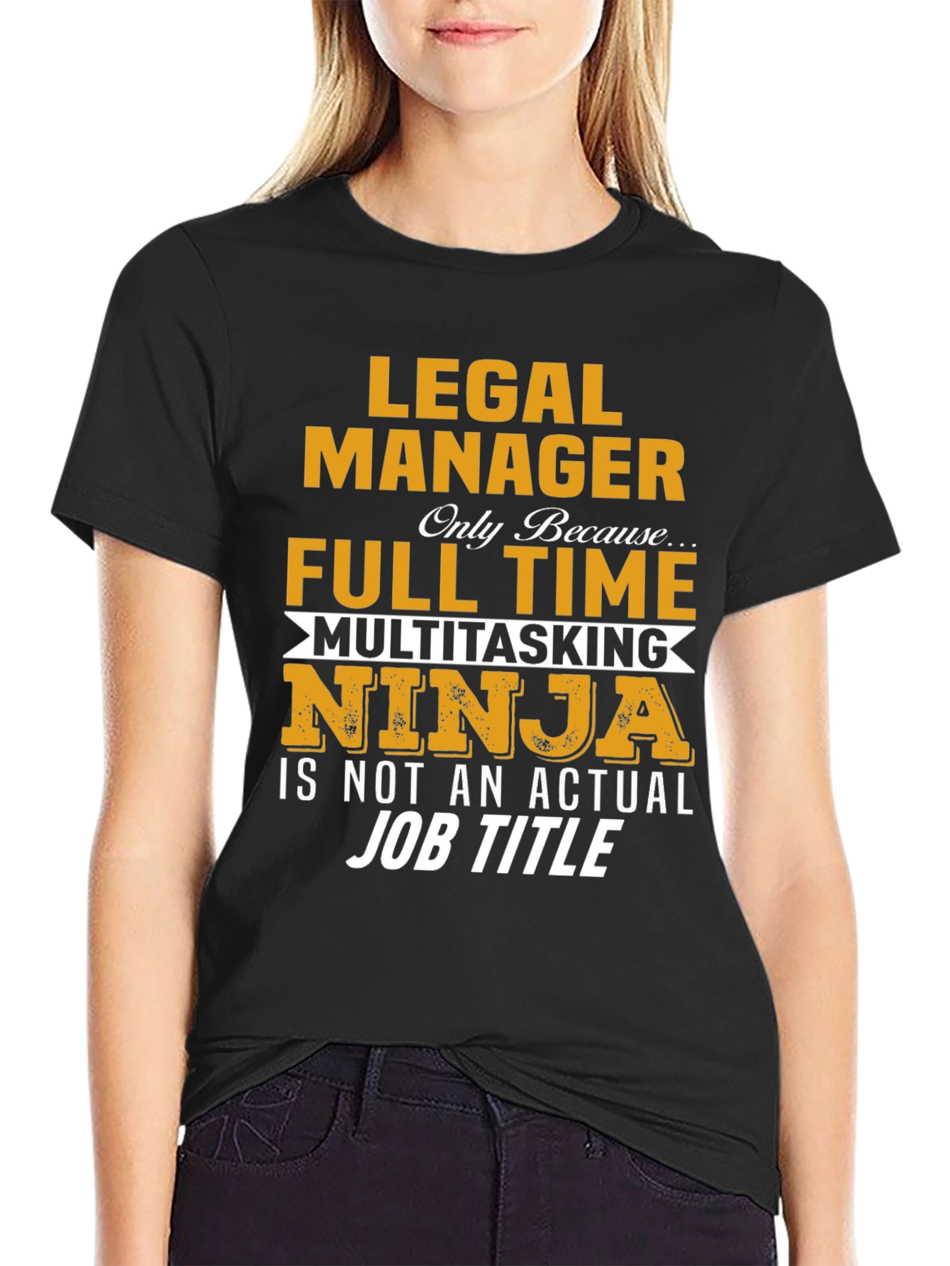 Legal Manager Multitasking Ninja T-Shirt