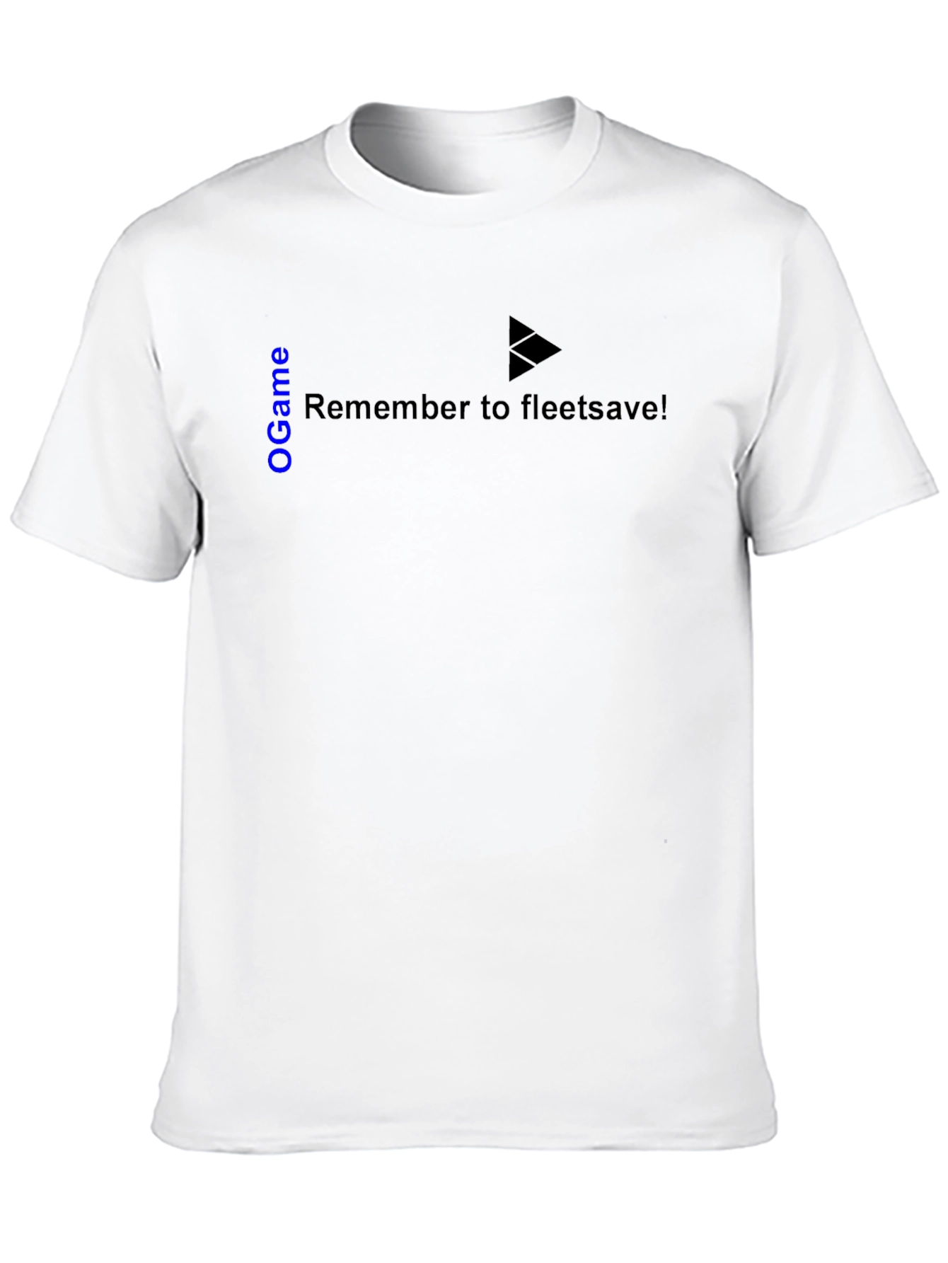 Ogame Fleet Save T-Shirt - Black