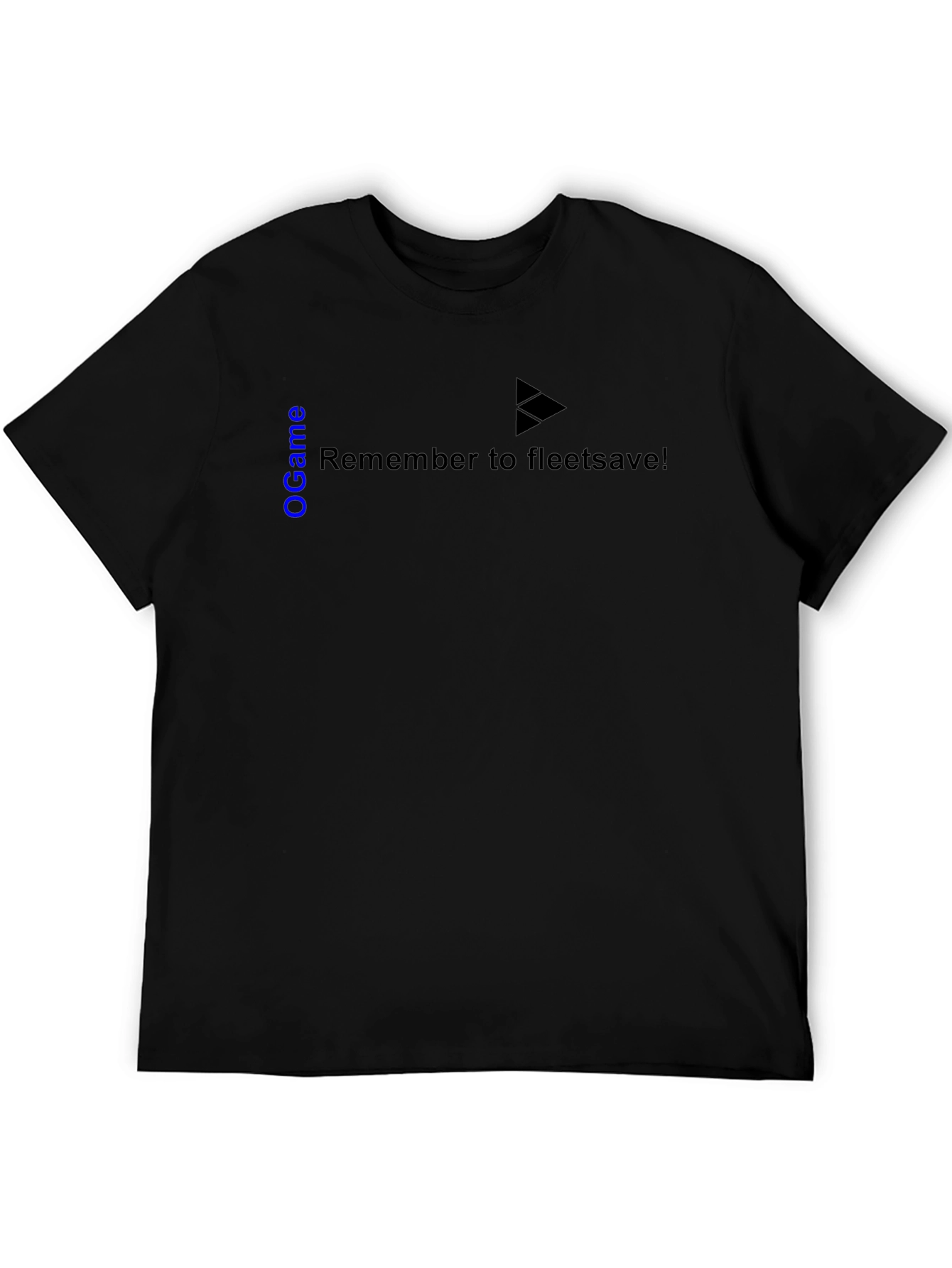 Ogame Fleet Save T-Shirt - Black