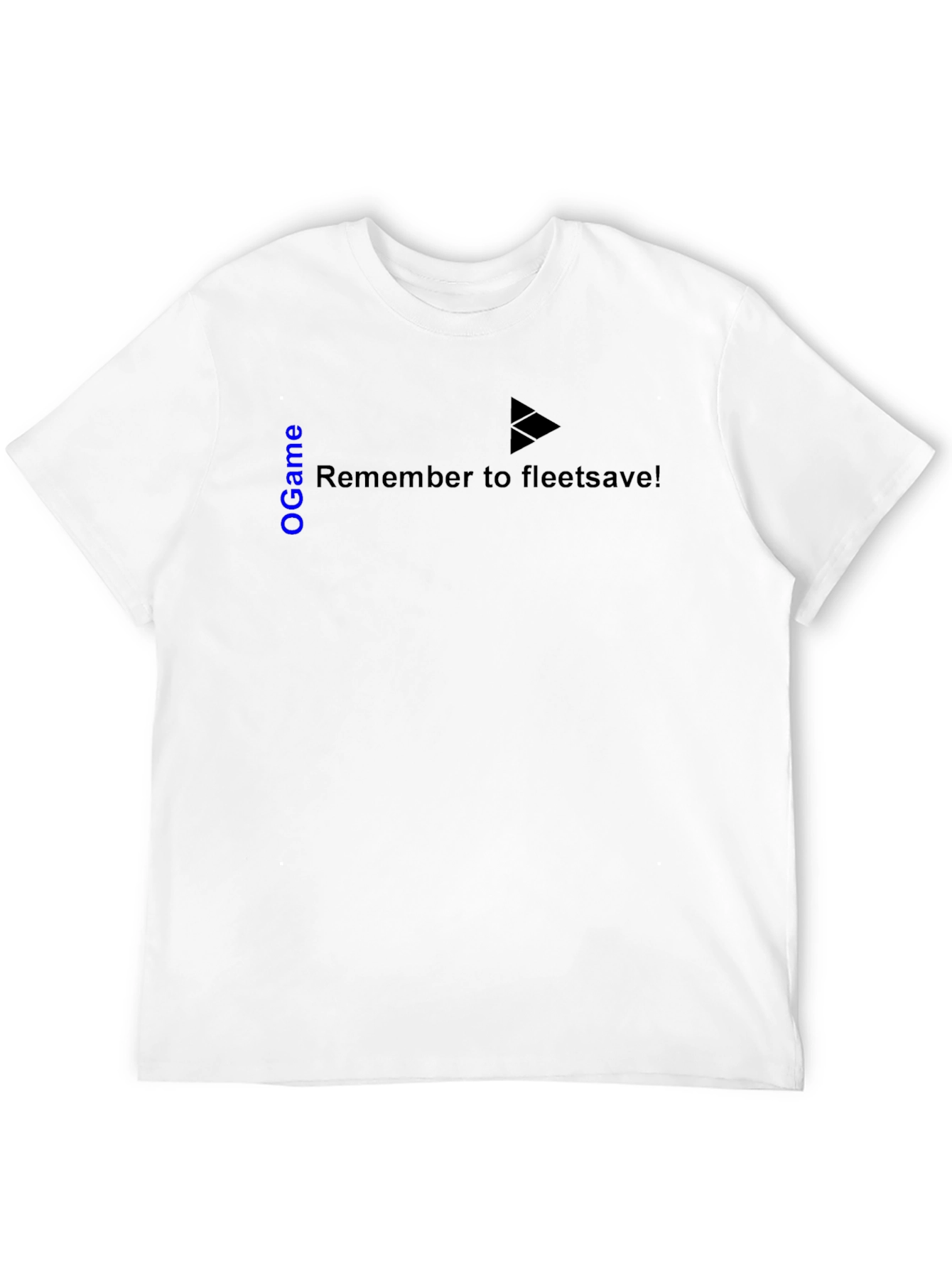 Ogame Fleet Save T-Shirt - Black