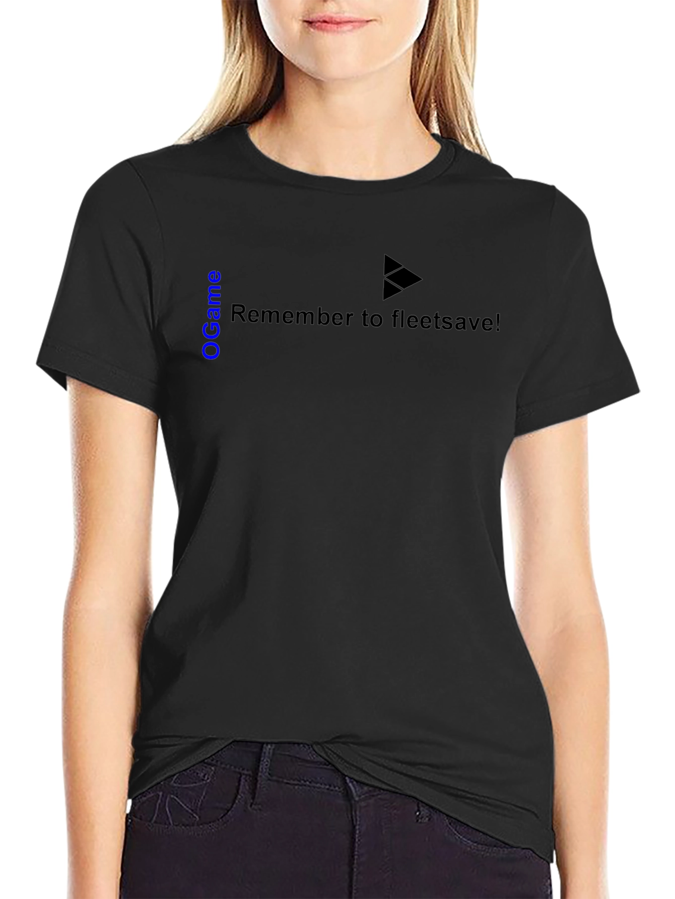 Ogame Fleet Save T-Shirt - Black