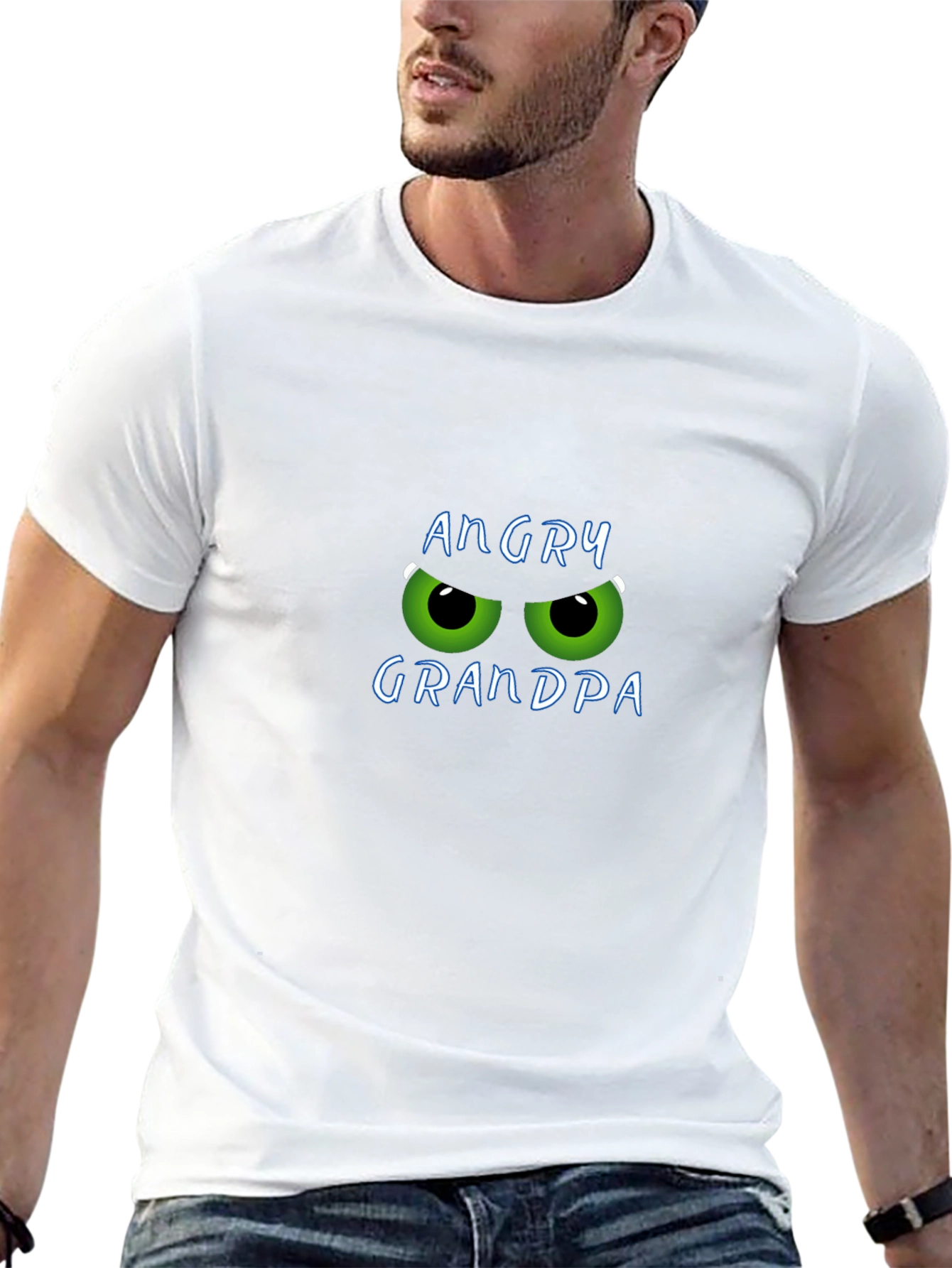 Angry Grandpa T-Shirt - Funny Graphic Tee