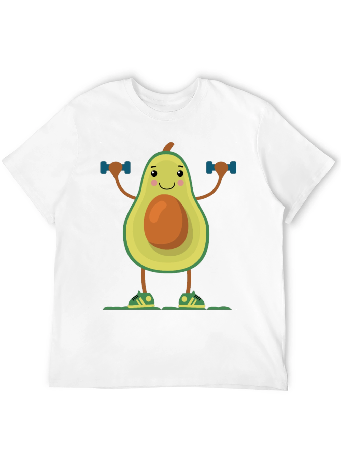 Funny Avocado Gym Workout T-Shirt