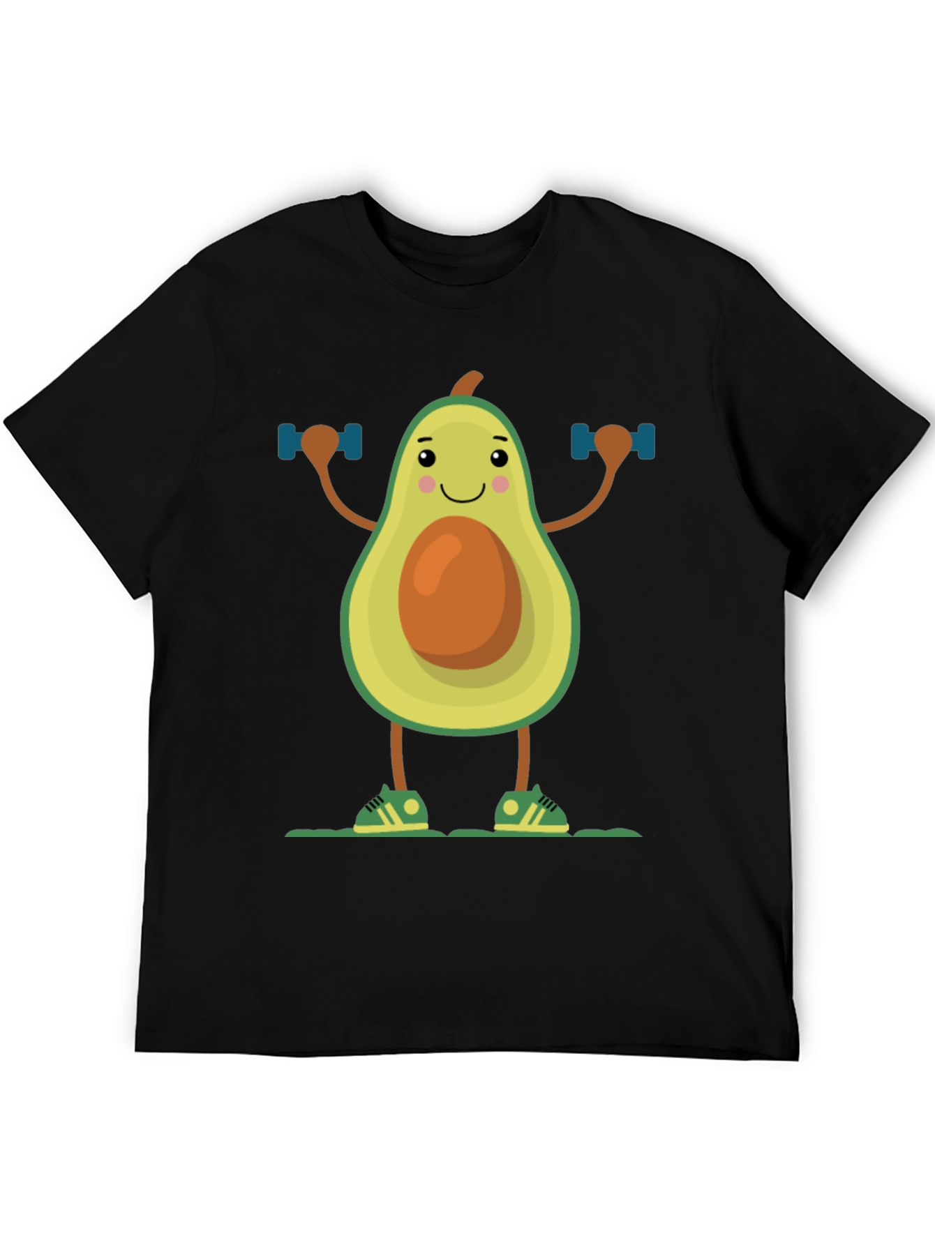 Funny Avocado Gym Workout T-Shirt