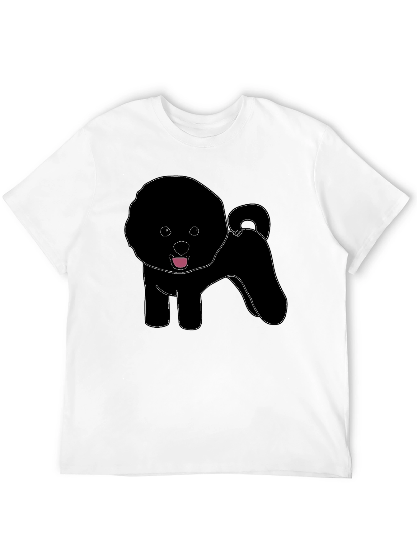 Black Dog Silhouette T-Shirt