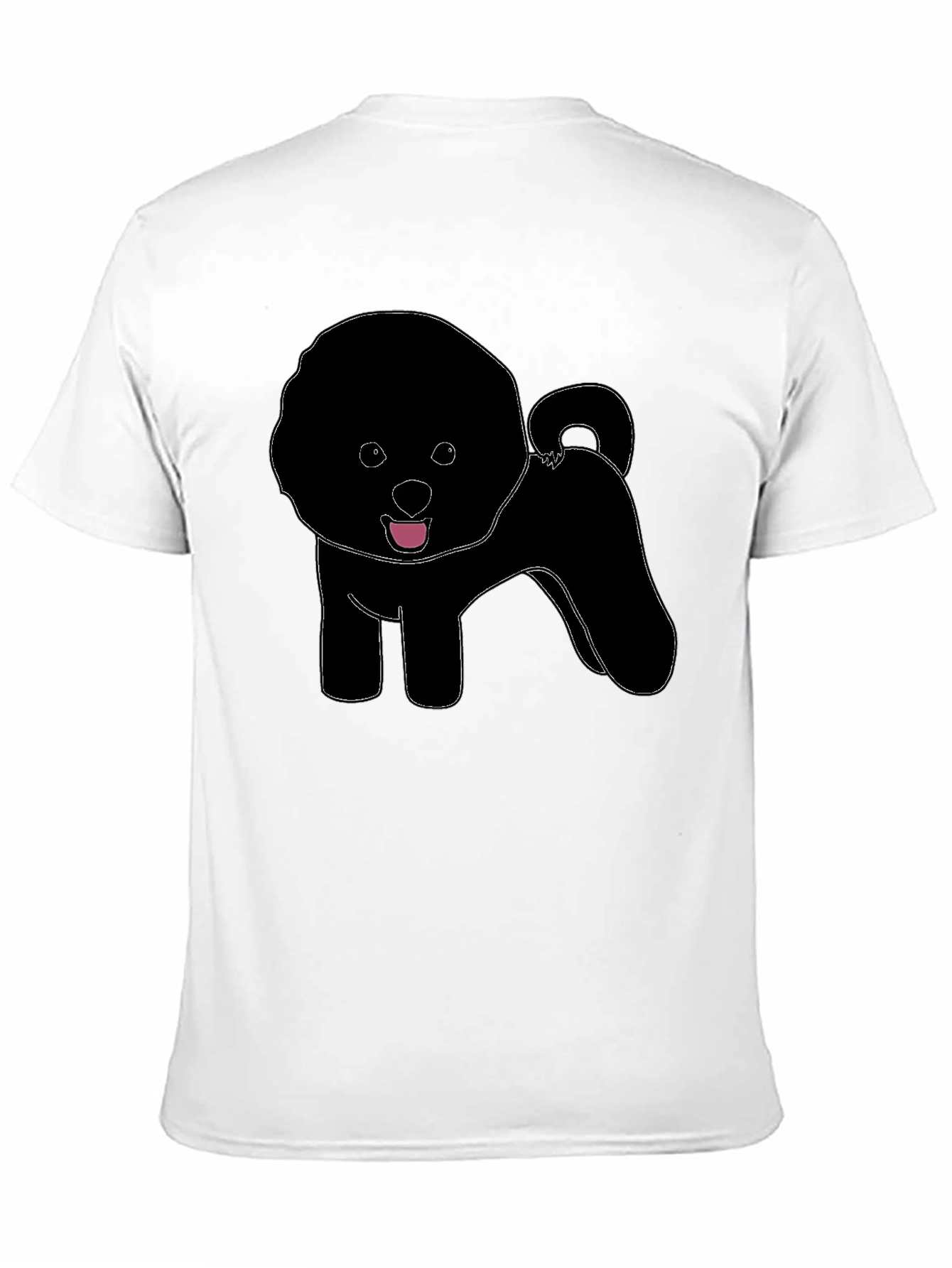 Black Dog Silhouette T-Shirt