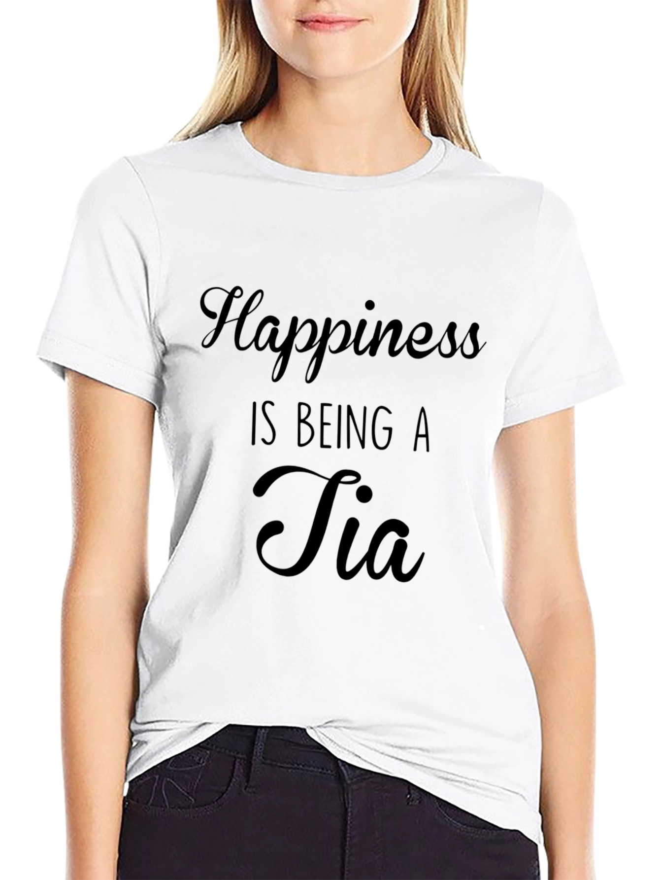 Happiness is Being a Tia T-Shirt