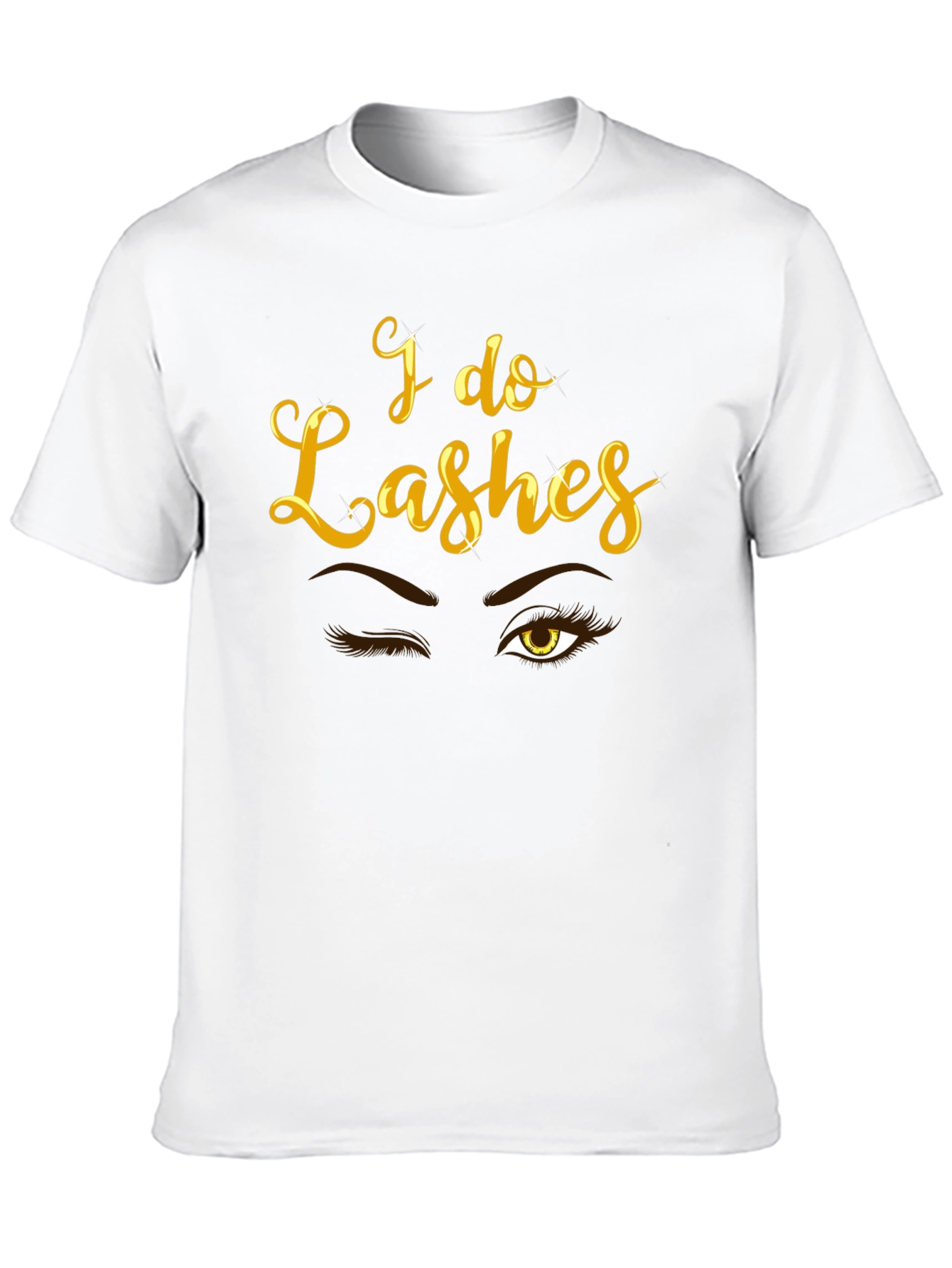 I Do Lashes Graphic Tee