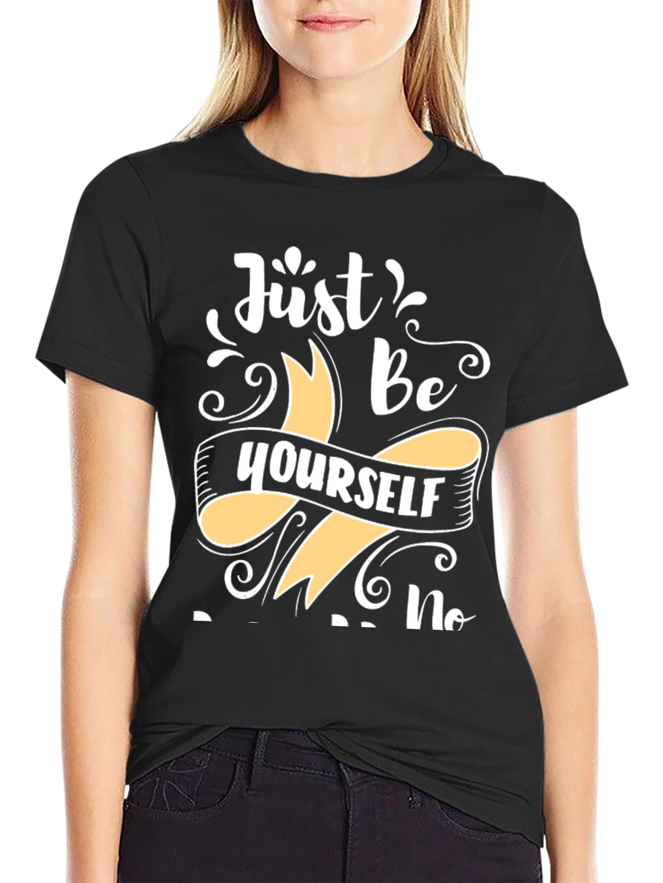 Just Be Yourself Graphic T-Shirt