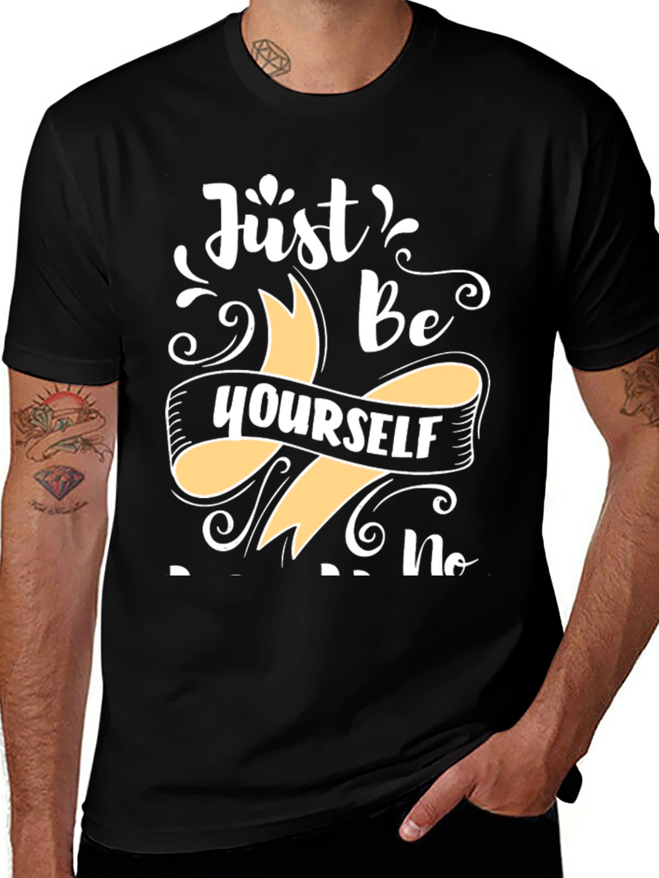Just Be Yourself Graphic T-Shirt