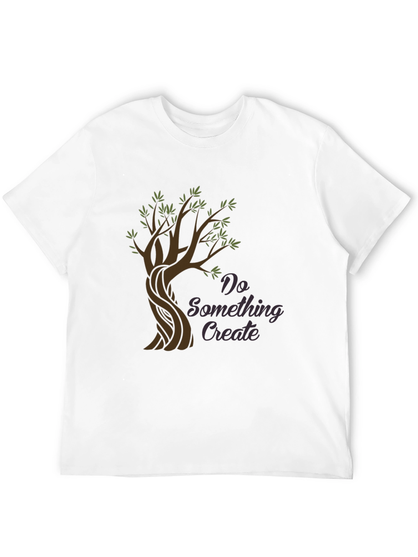 Do Something Create - Tree Graphic Black Tee