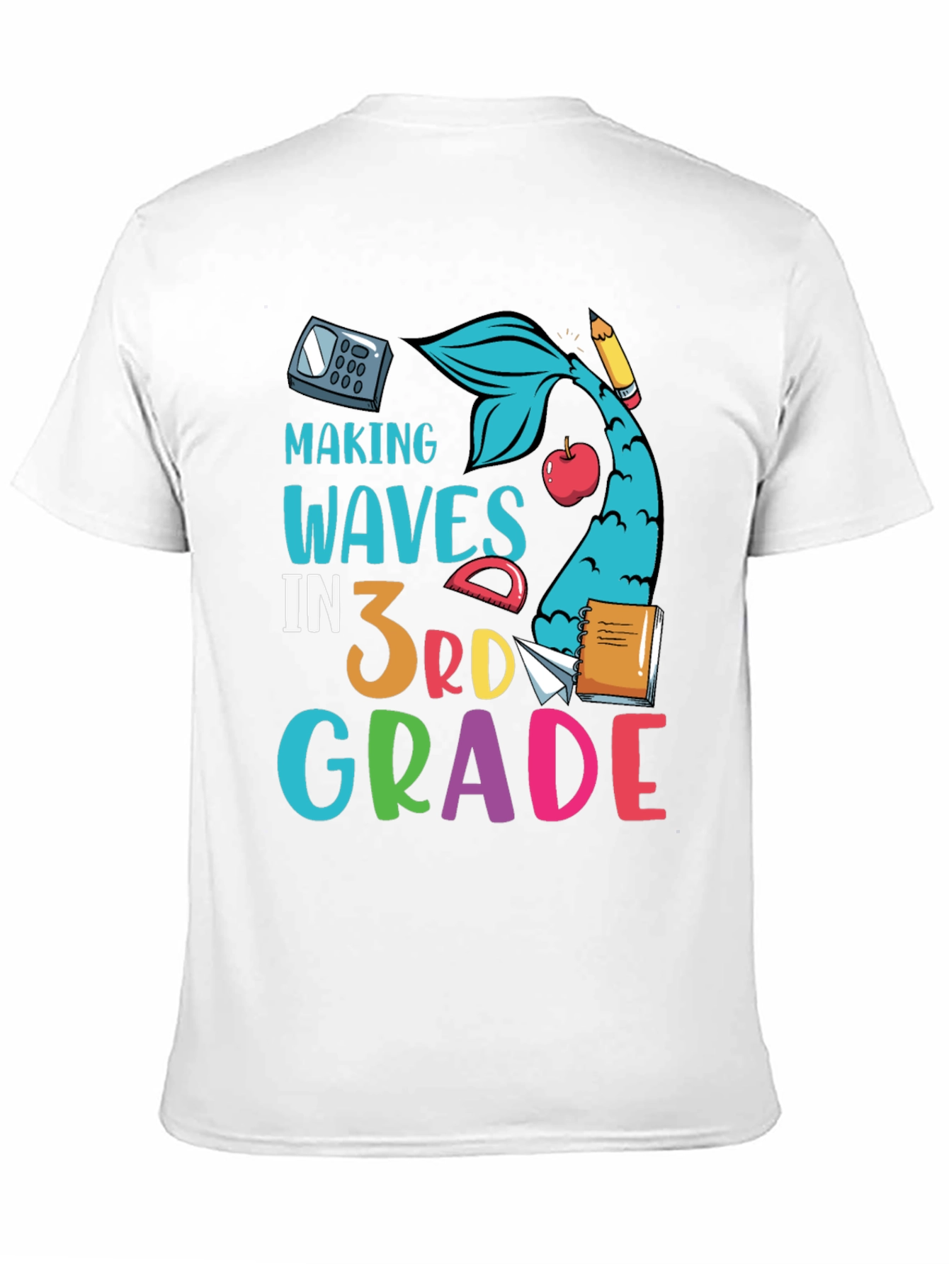 Making Waves in 3rd Grade Black T-Shirt