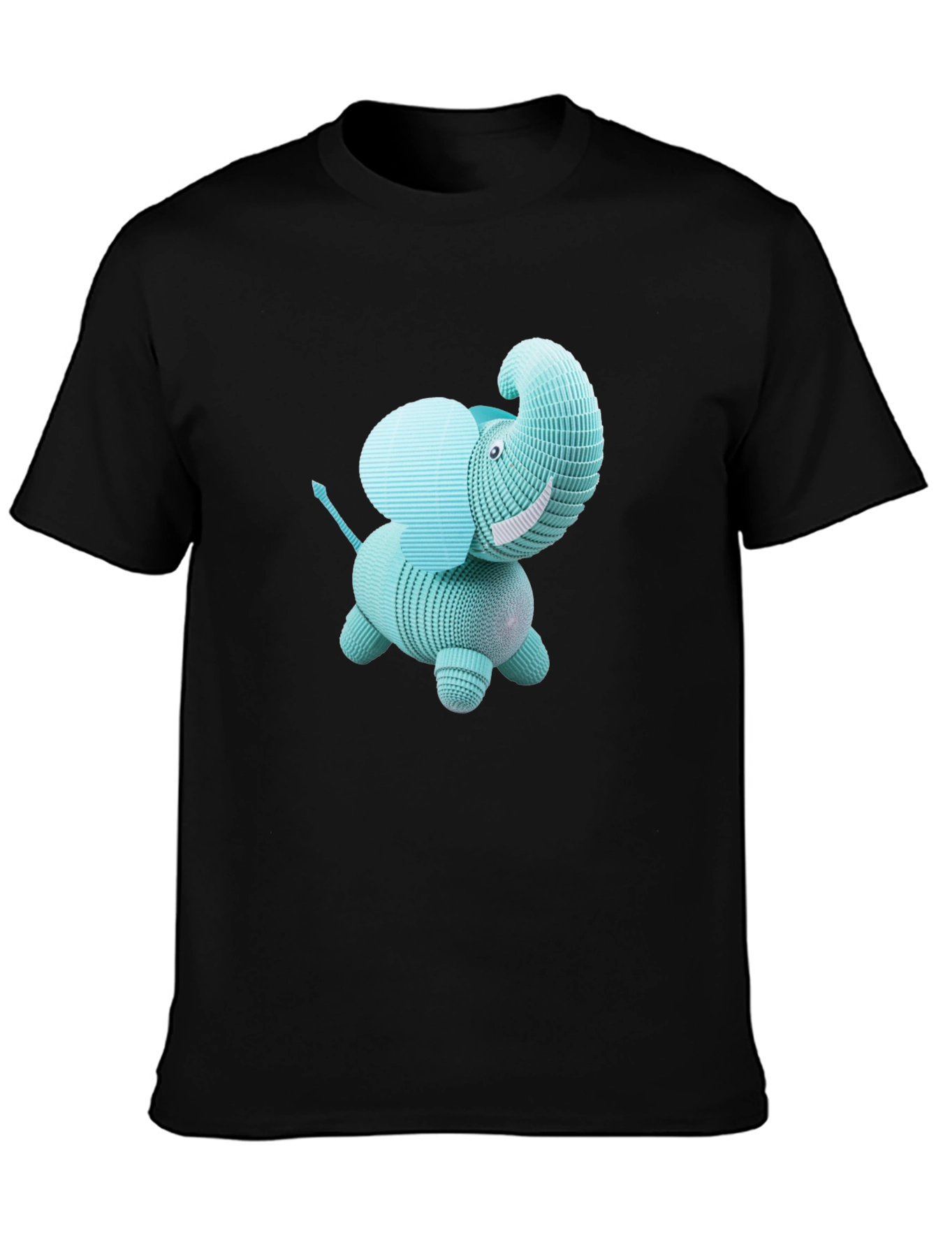 Cute Elephant Graphic Tee - Modern Design