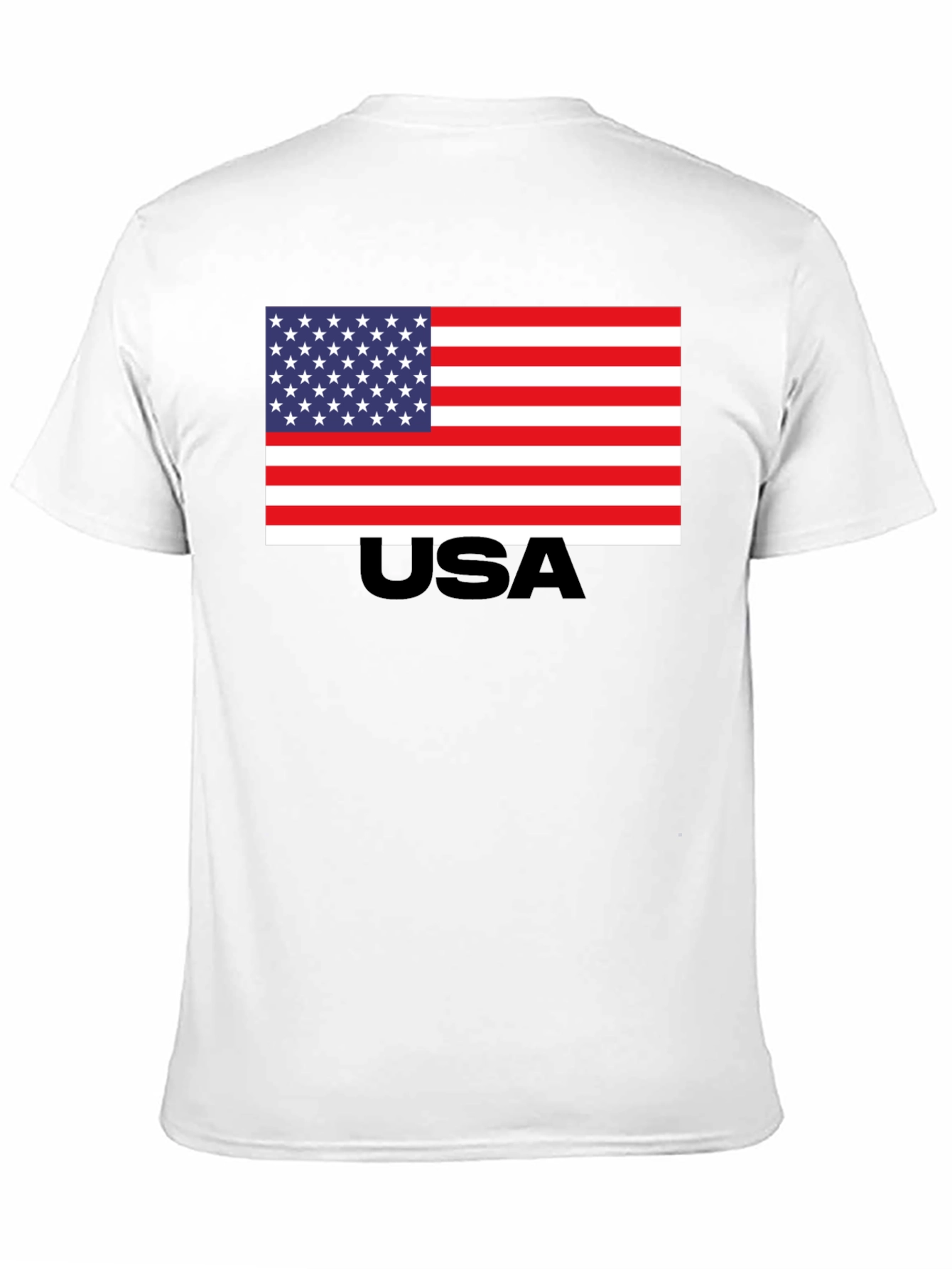 USA Flag Graphic T-Shirt - Patriotic Pride