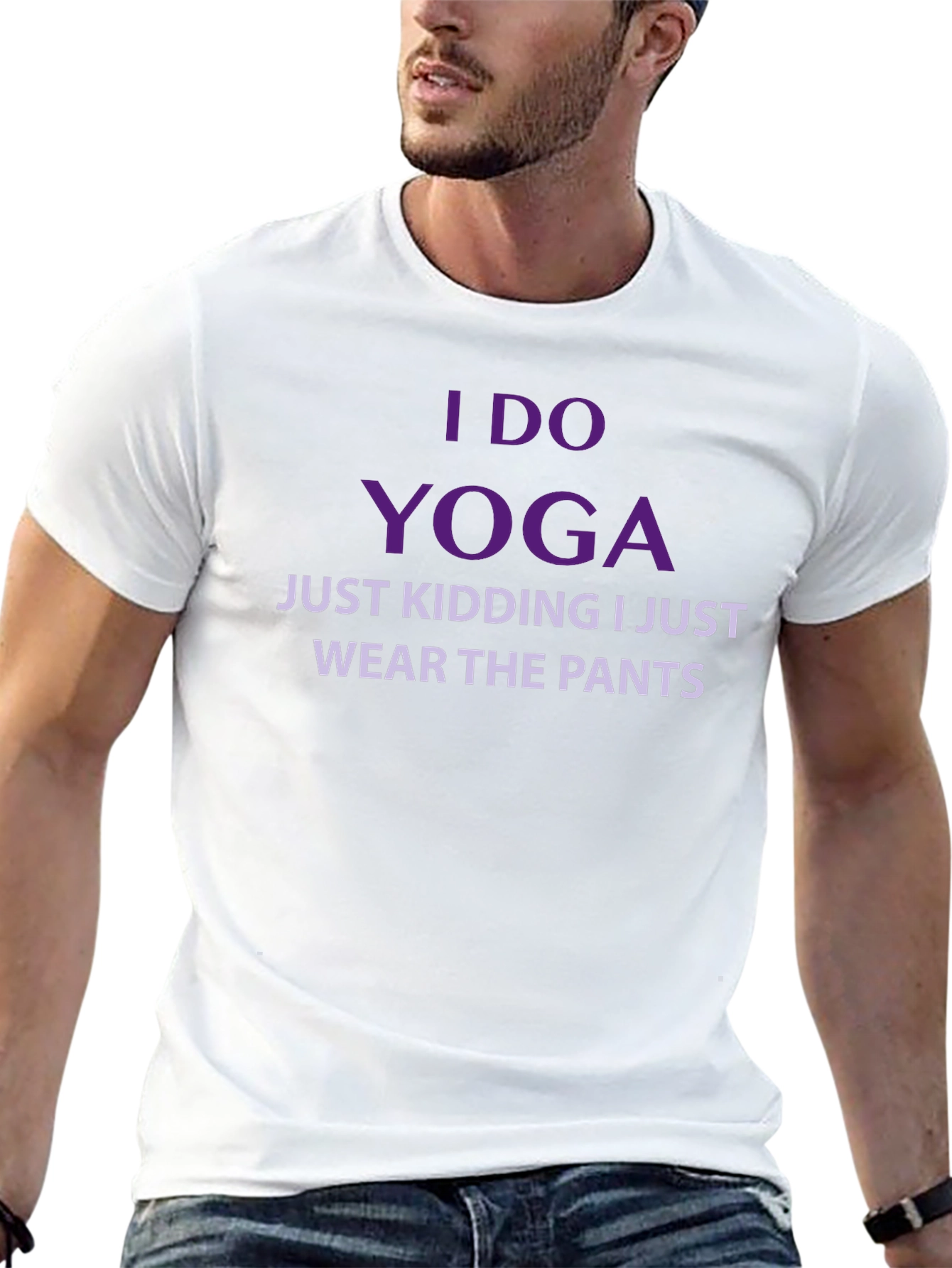 I Do Yoga Just Kidding Graphic Tee