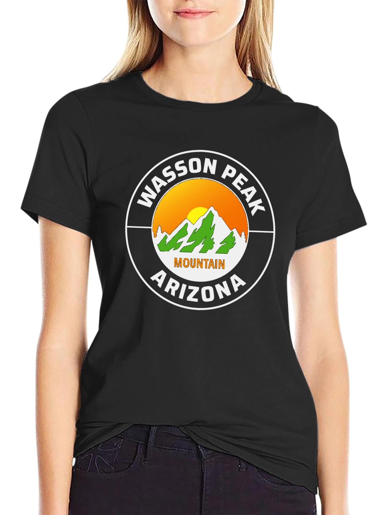 Wasson Peak Mountain Arizona T-Shirt