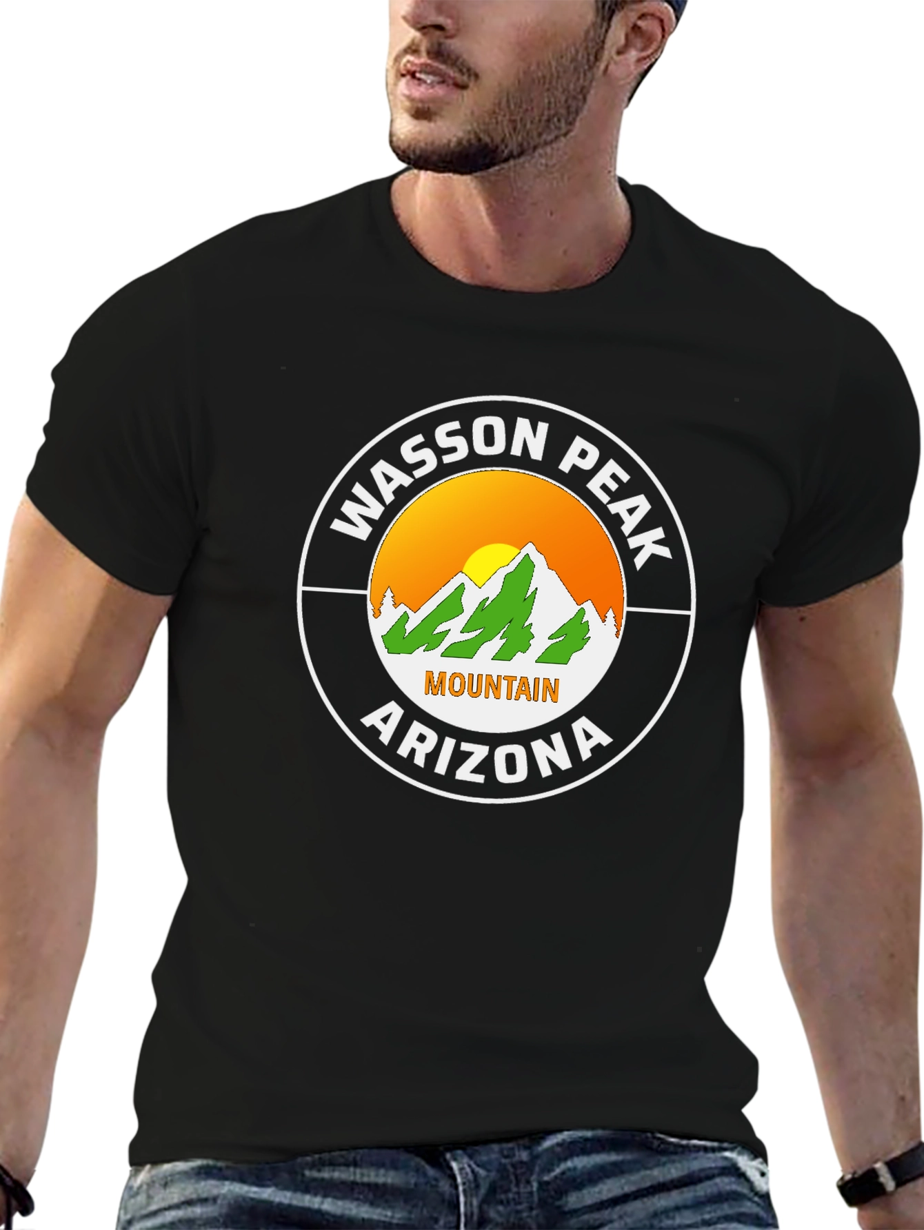 Wasson Peak Mountain Arizona T-Shirt