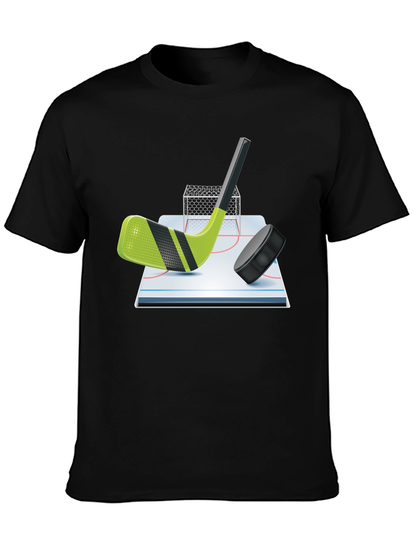 Hockey Stick Graphic T-Shirt