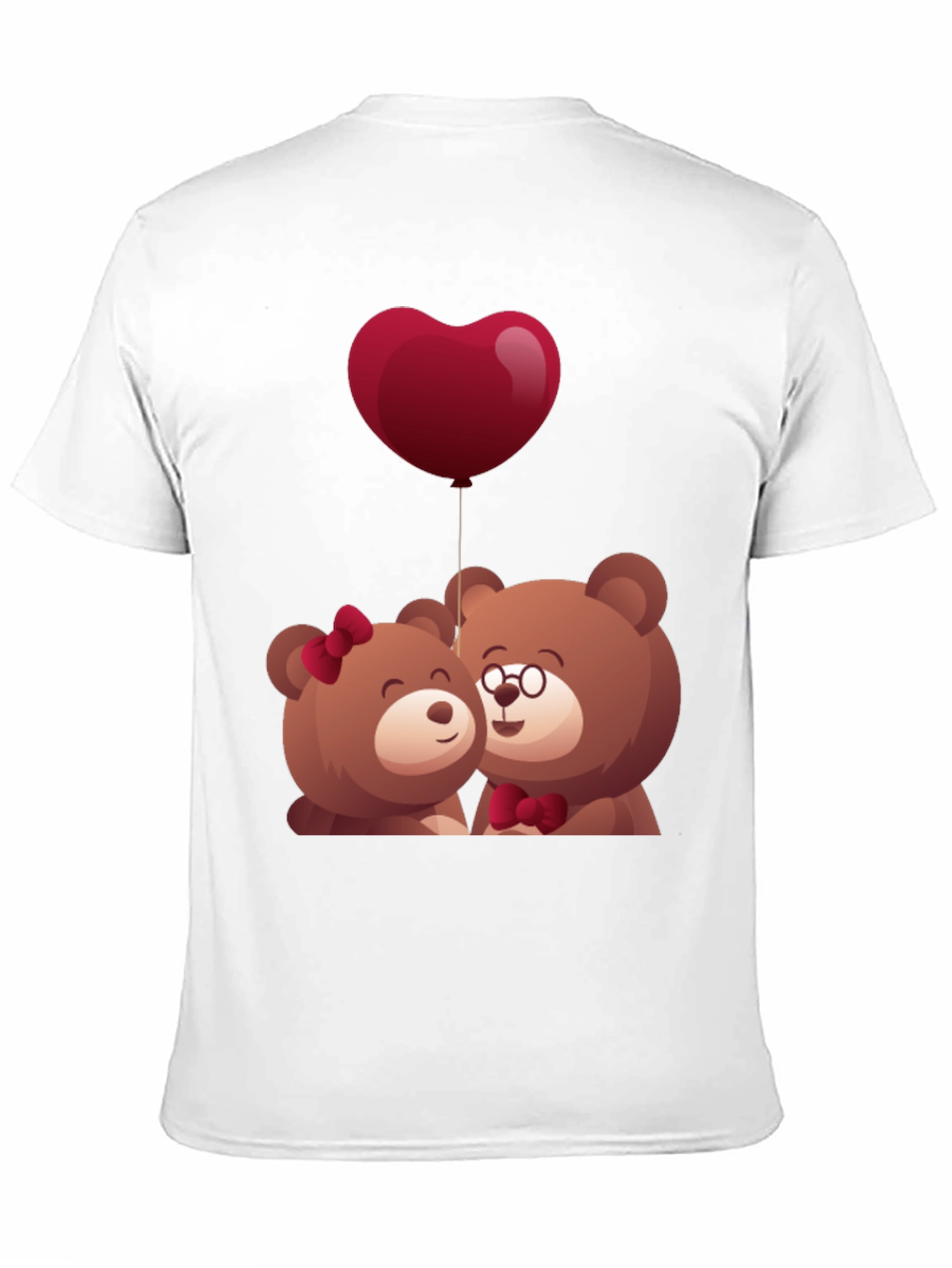 Cute Bear Couple T-Shirt - Valentines Day Gift
