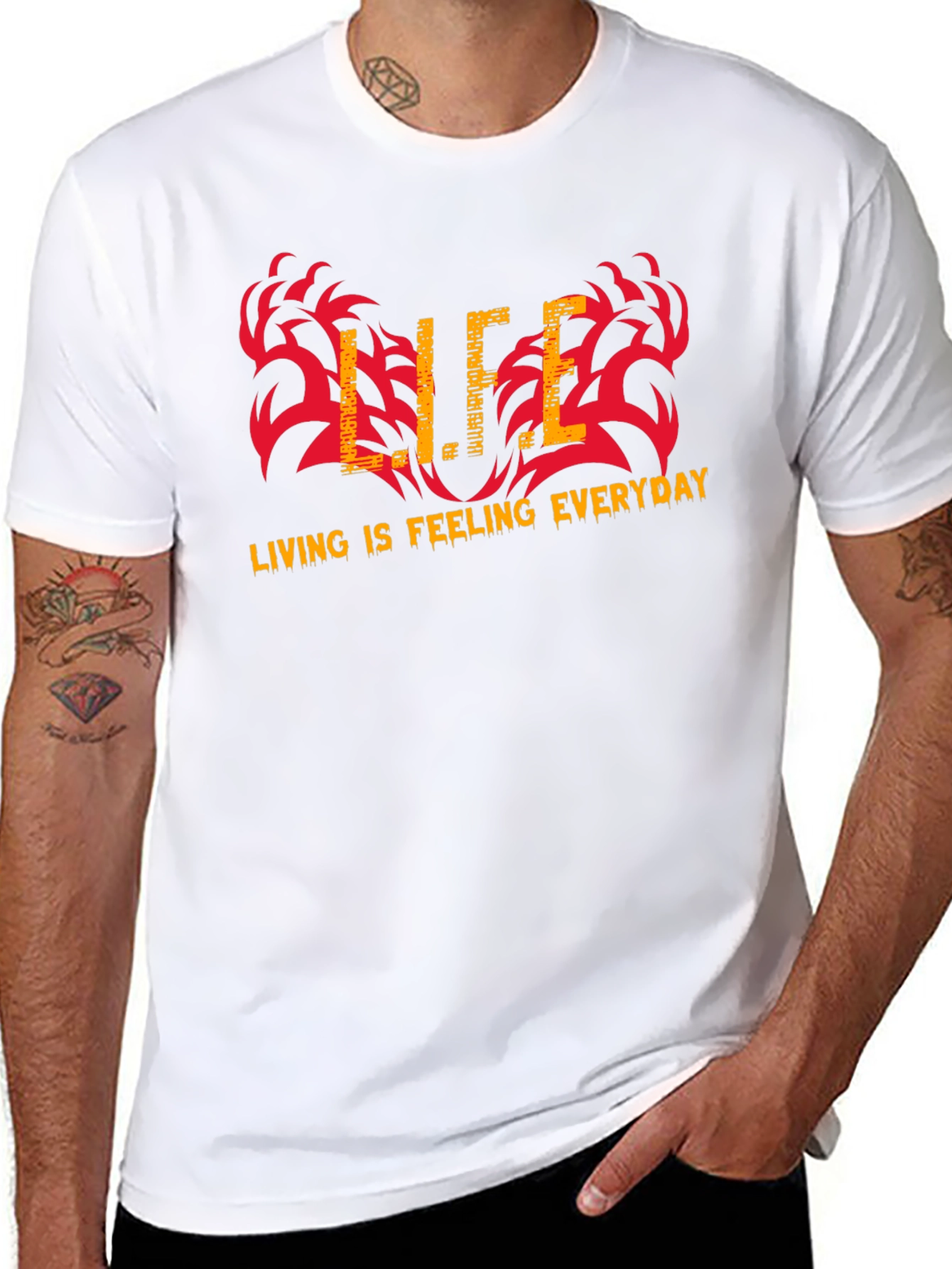 Life is Feeling Everyday Graphic T-Shirt