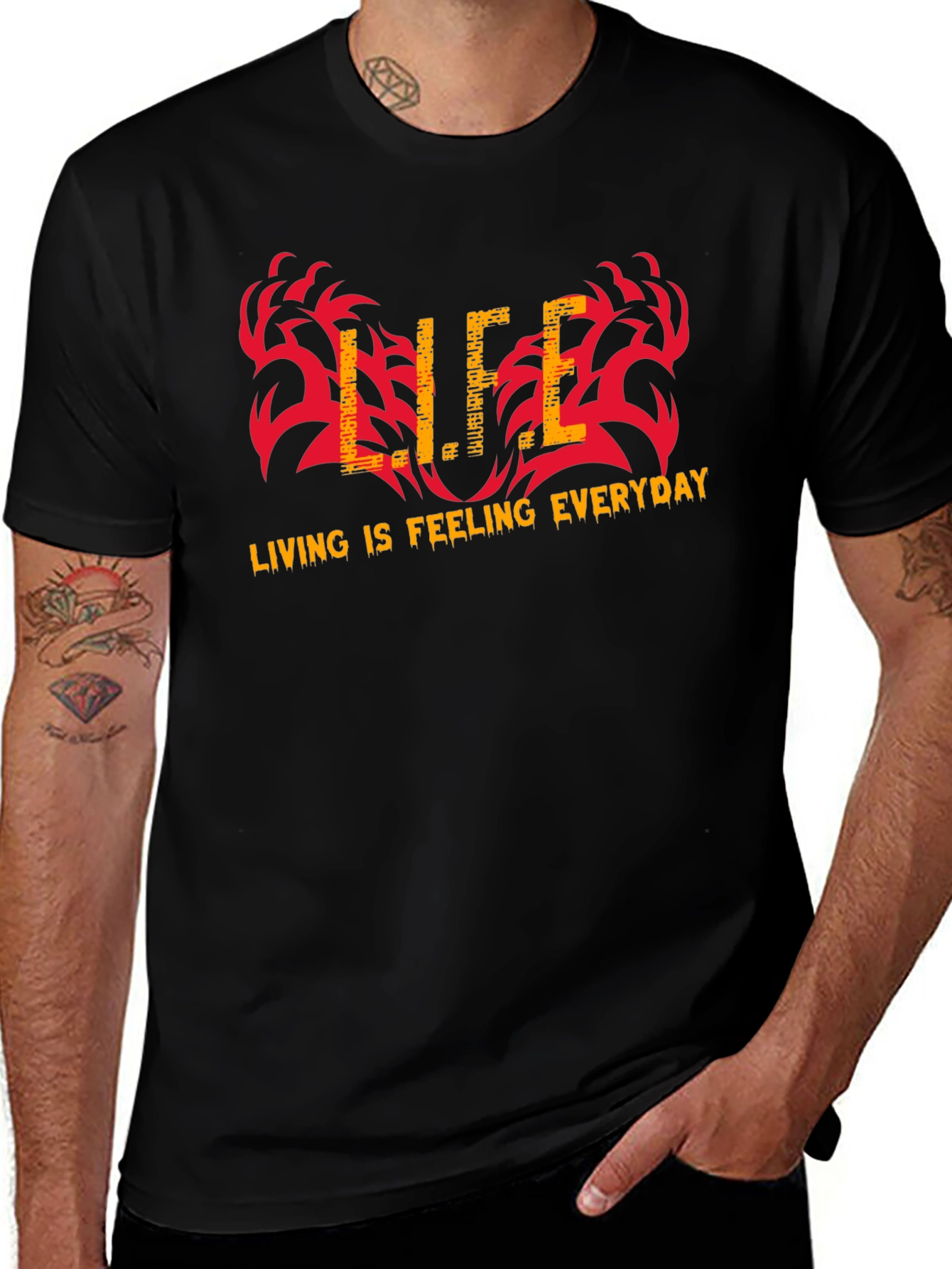 Life is Feeling Everyday Graphic T-Shirt