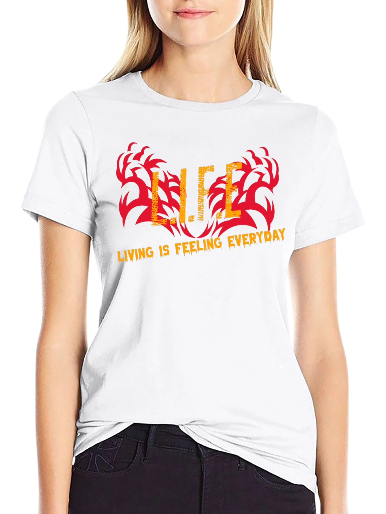Life is Feeling Everyday Graphic T-Shirt