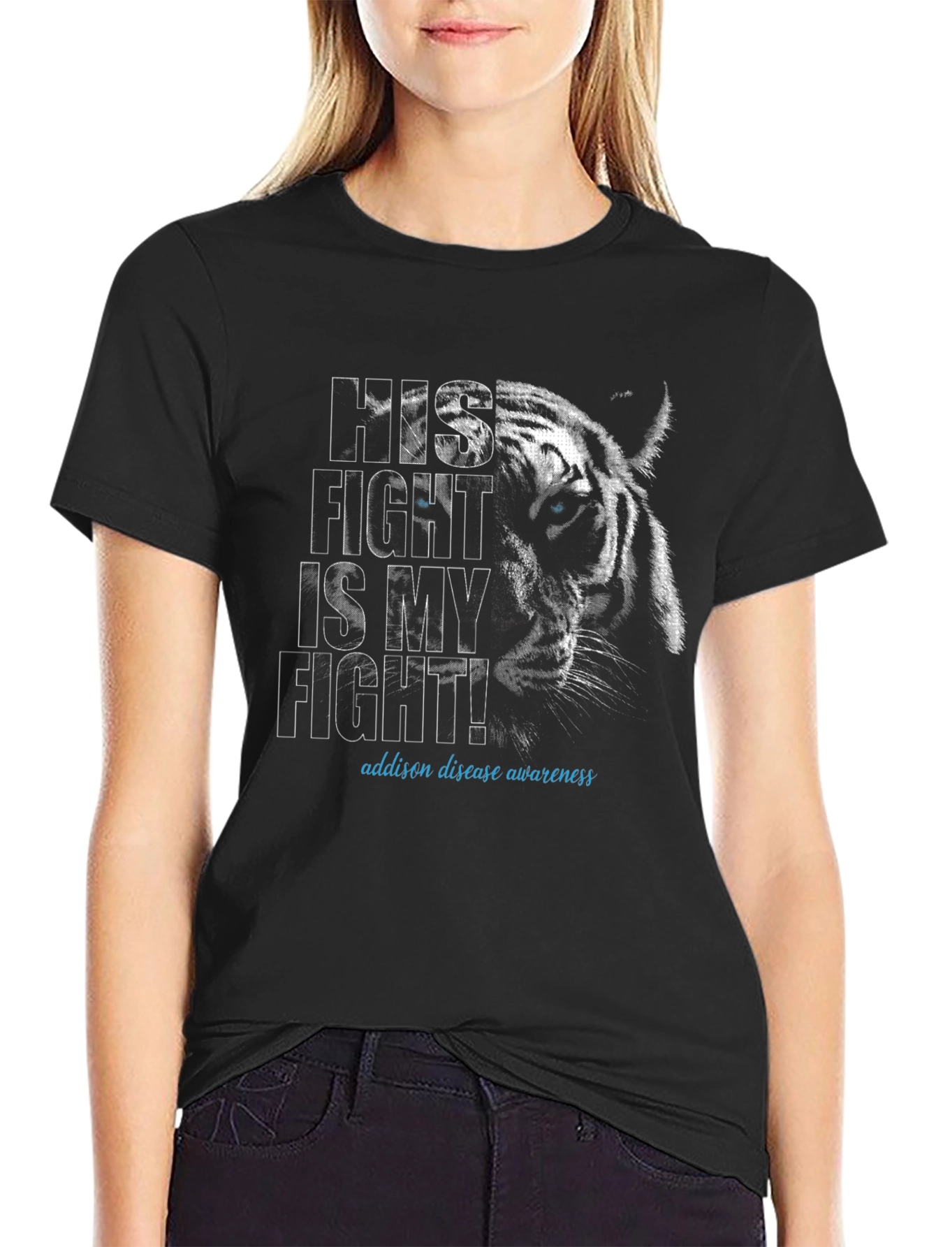 Addison Disease Awareness Graphic Tee