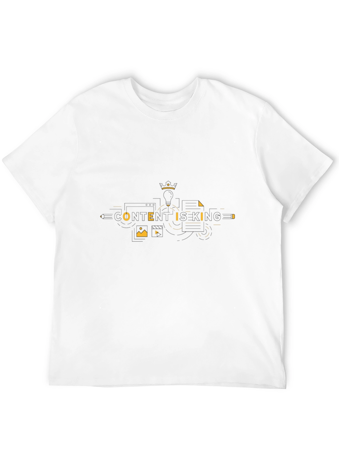 Stylish Black Graphic Tee