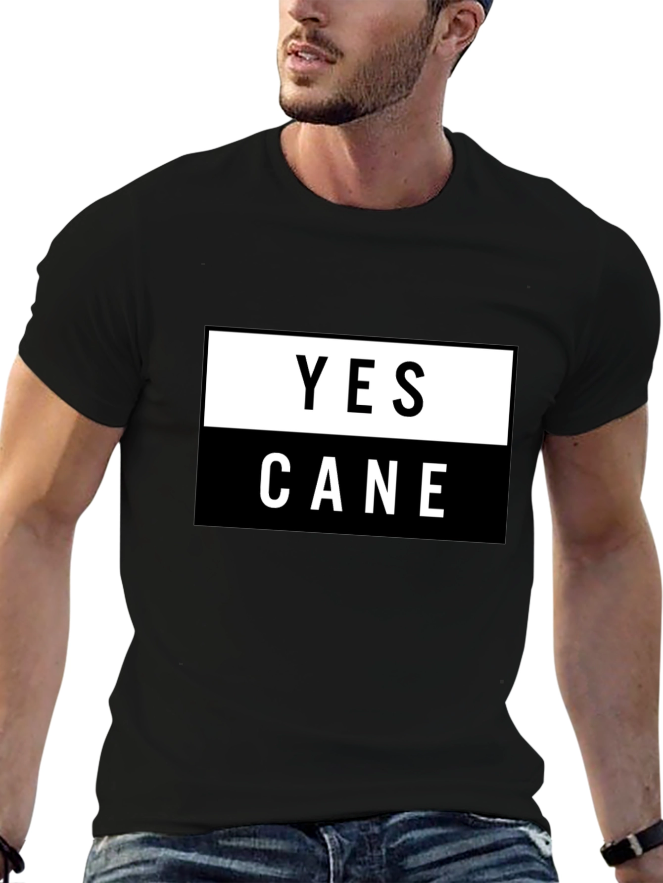 Yes Cane Graphic Tee - Stylish & Comfortable