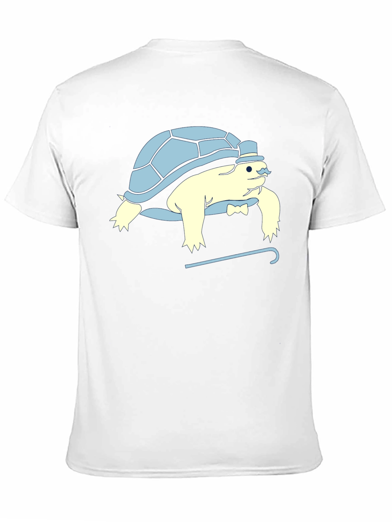 Dapper Turtle Graphic T-Shirt - Gentlemanly Reptile