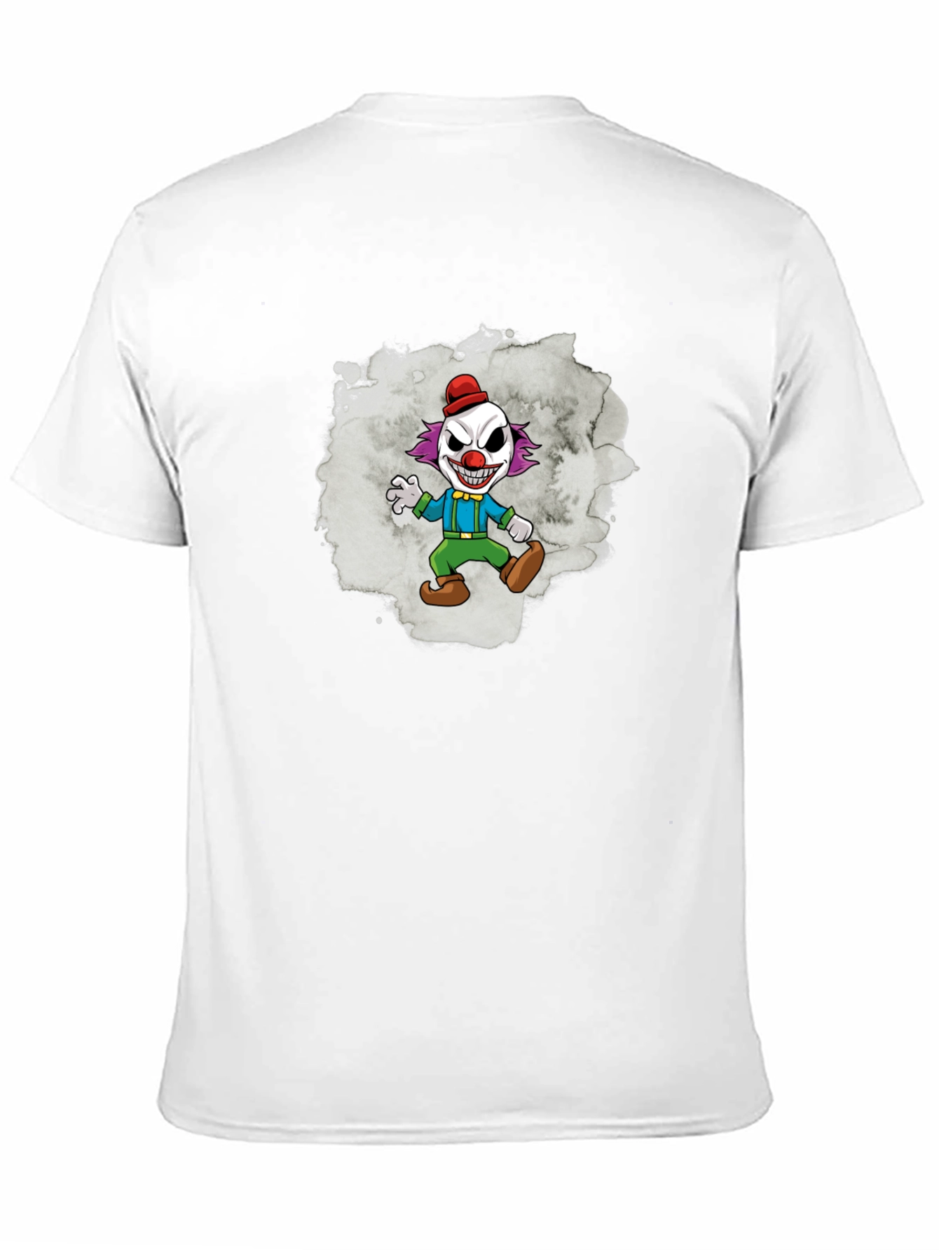 Clown Graphic T-Shirt - Mens Black Tee