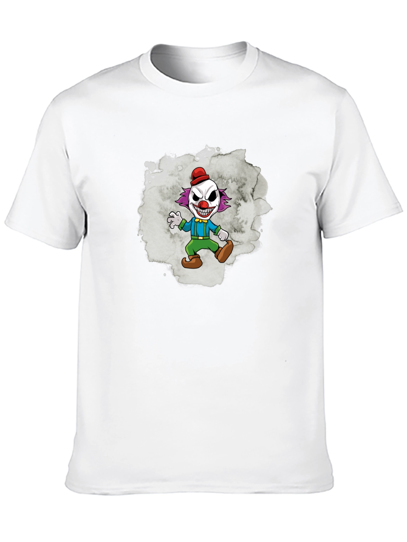 Clown Graphic T-Shirt - Mens Black Tee