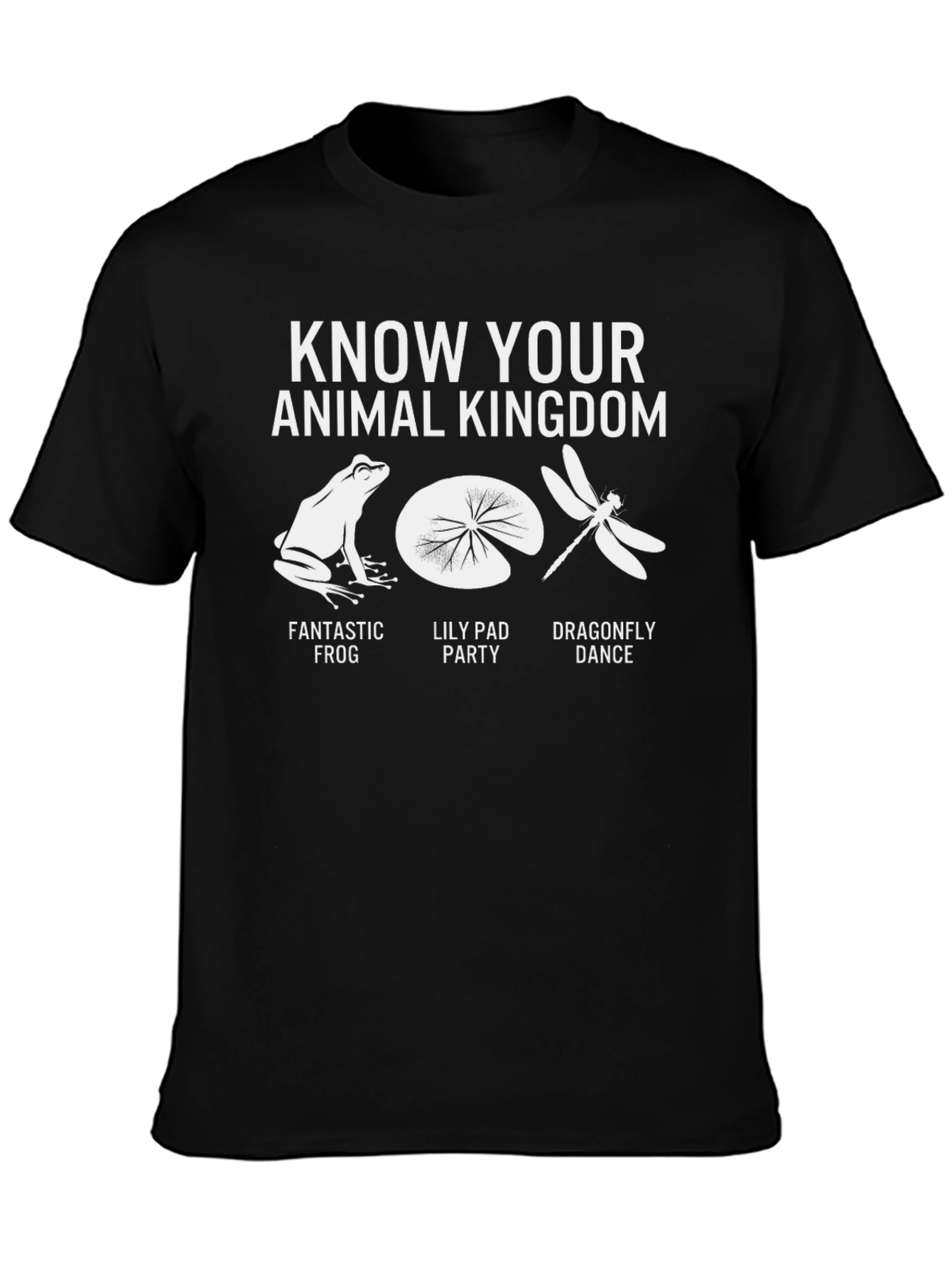 Know Your Animal Kingdom Graphic T-Shirt