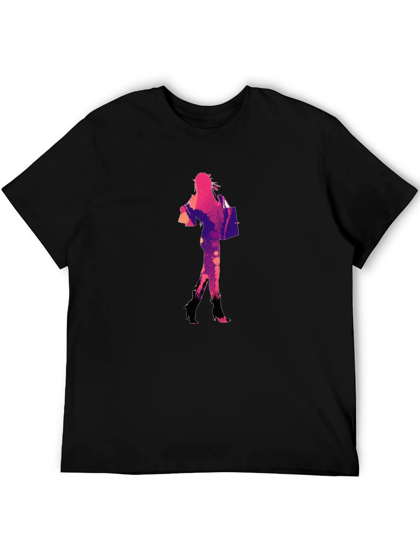 Graphic Print Tee: Stylish Shopper Design